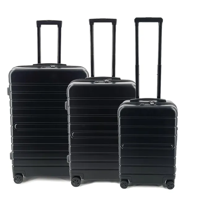 jsa-3er-reisetrolleyset-abs-schwarz-mit-usb-und-tsa image 1