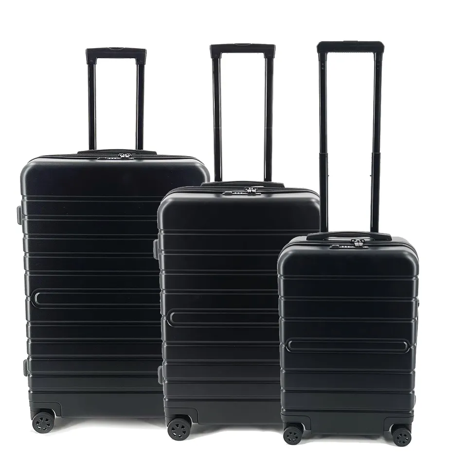 jsa-3er-reisetrolleyset-abs-schwarz-mit-usb-und-tsa image 1