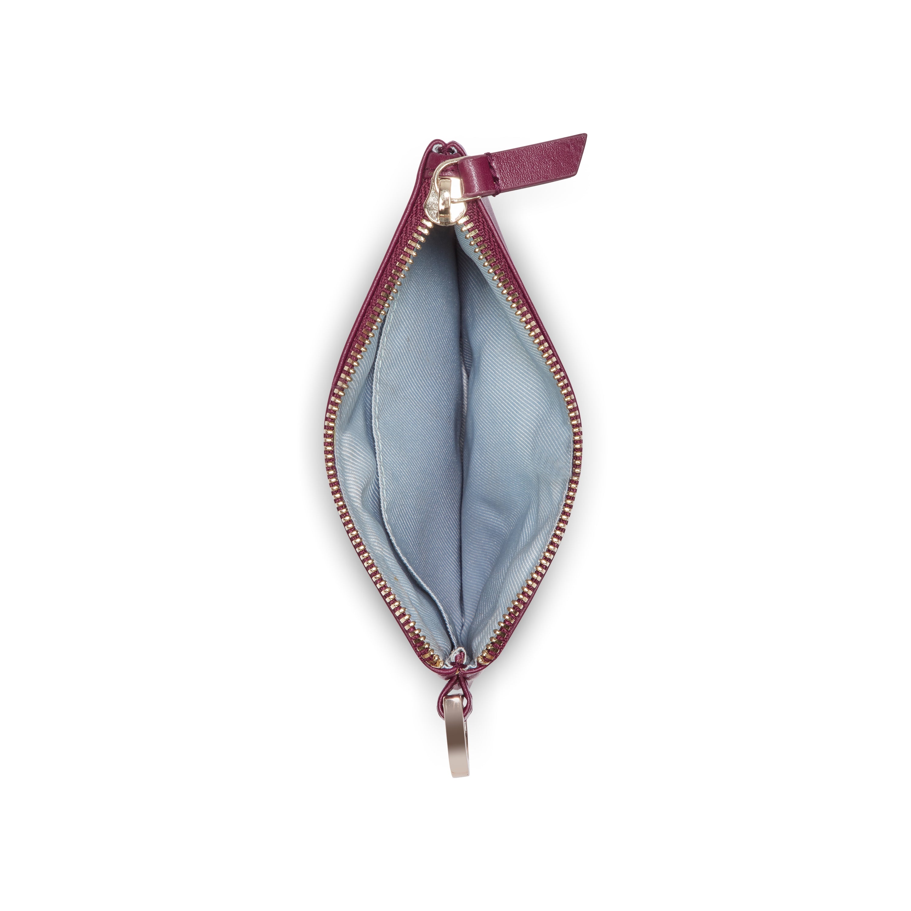 delsey-le-cuir-lisse-pouch-leder-burgundy image 3