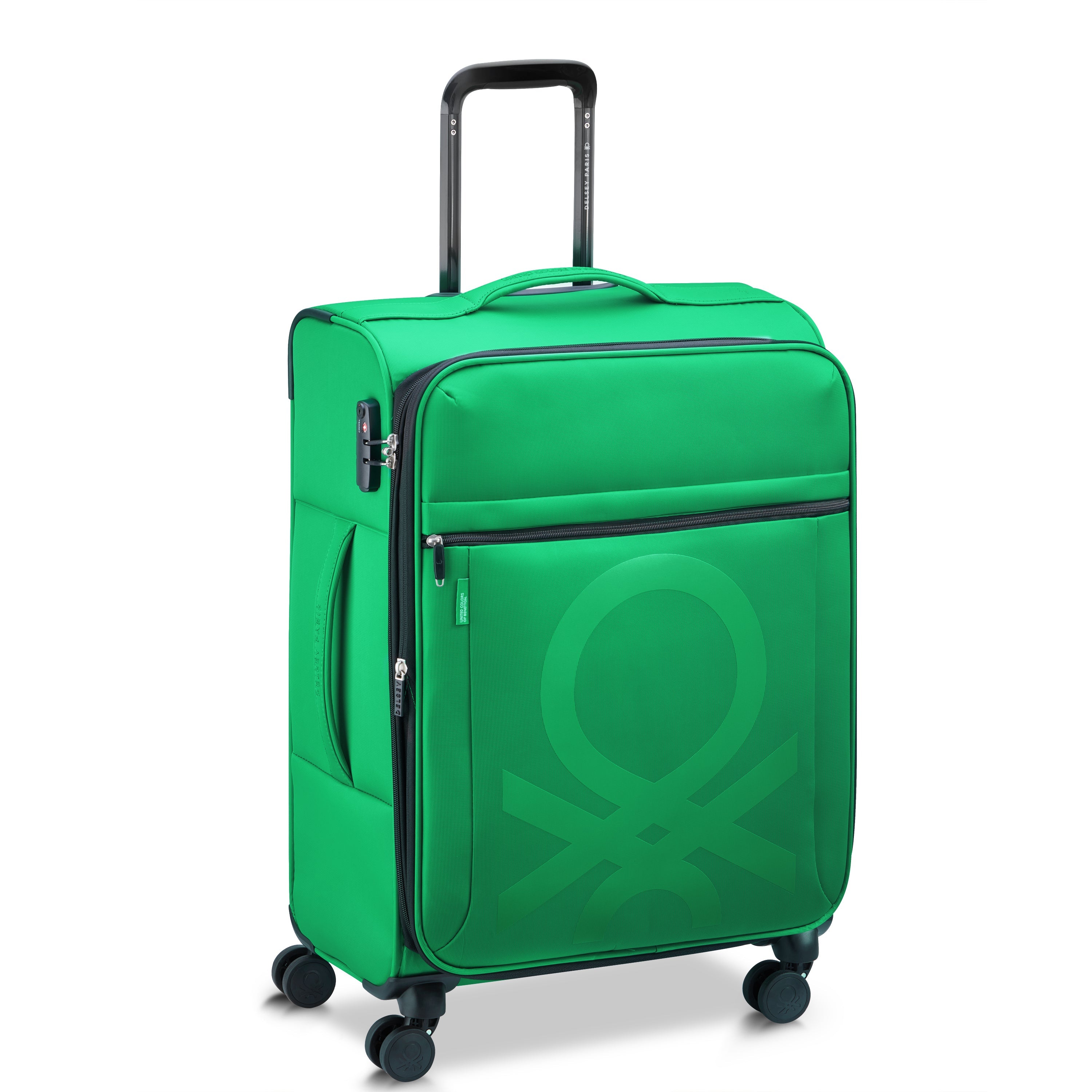 delsey-air-armour-koffer-66-5-cm-gr-n-erweiterbar-mittelgro image 2