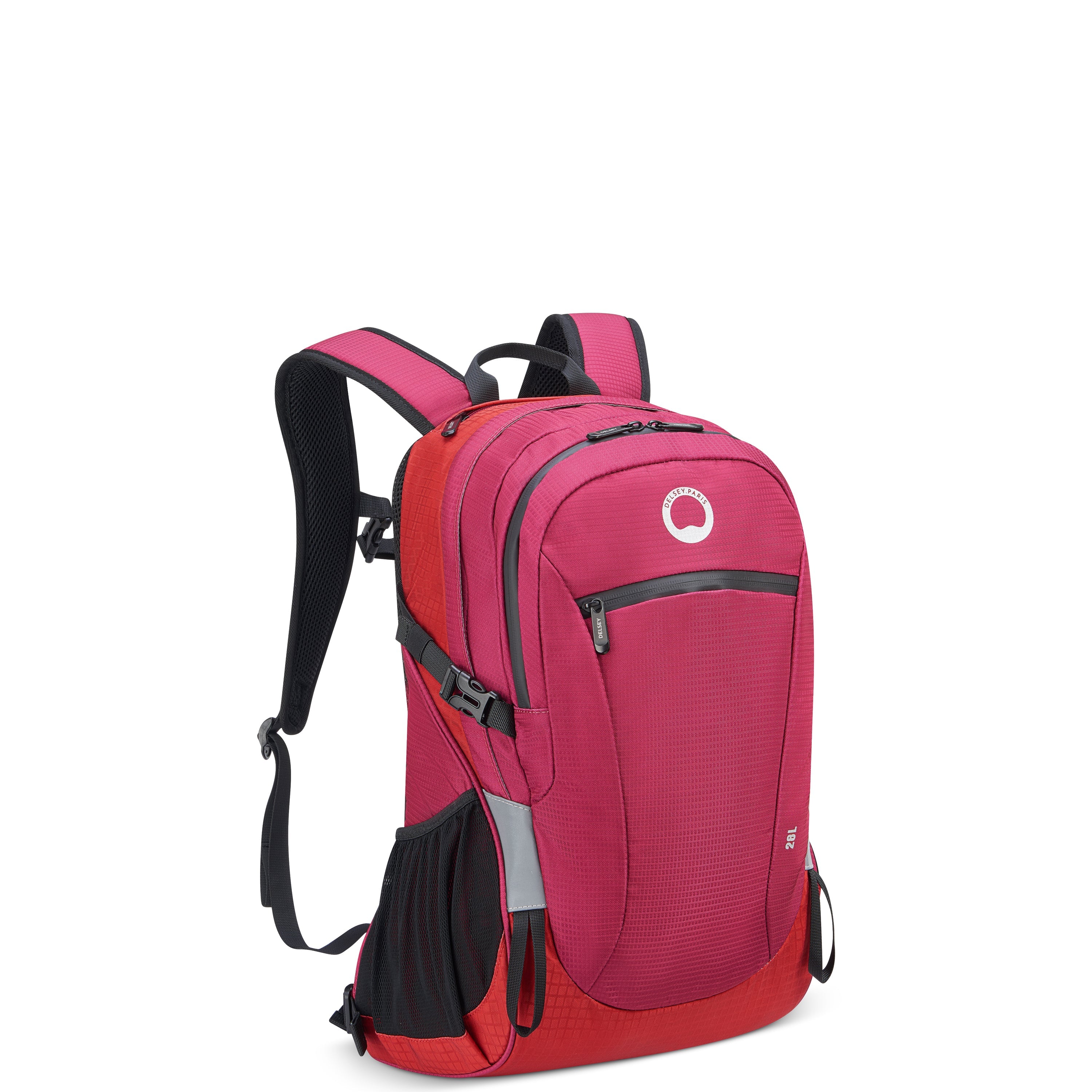 delsey-nomade-rucksack-29l-peony-rosa-laptop image 2