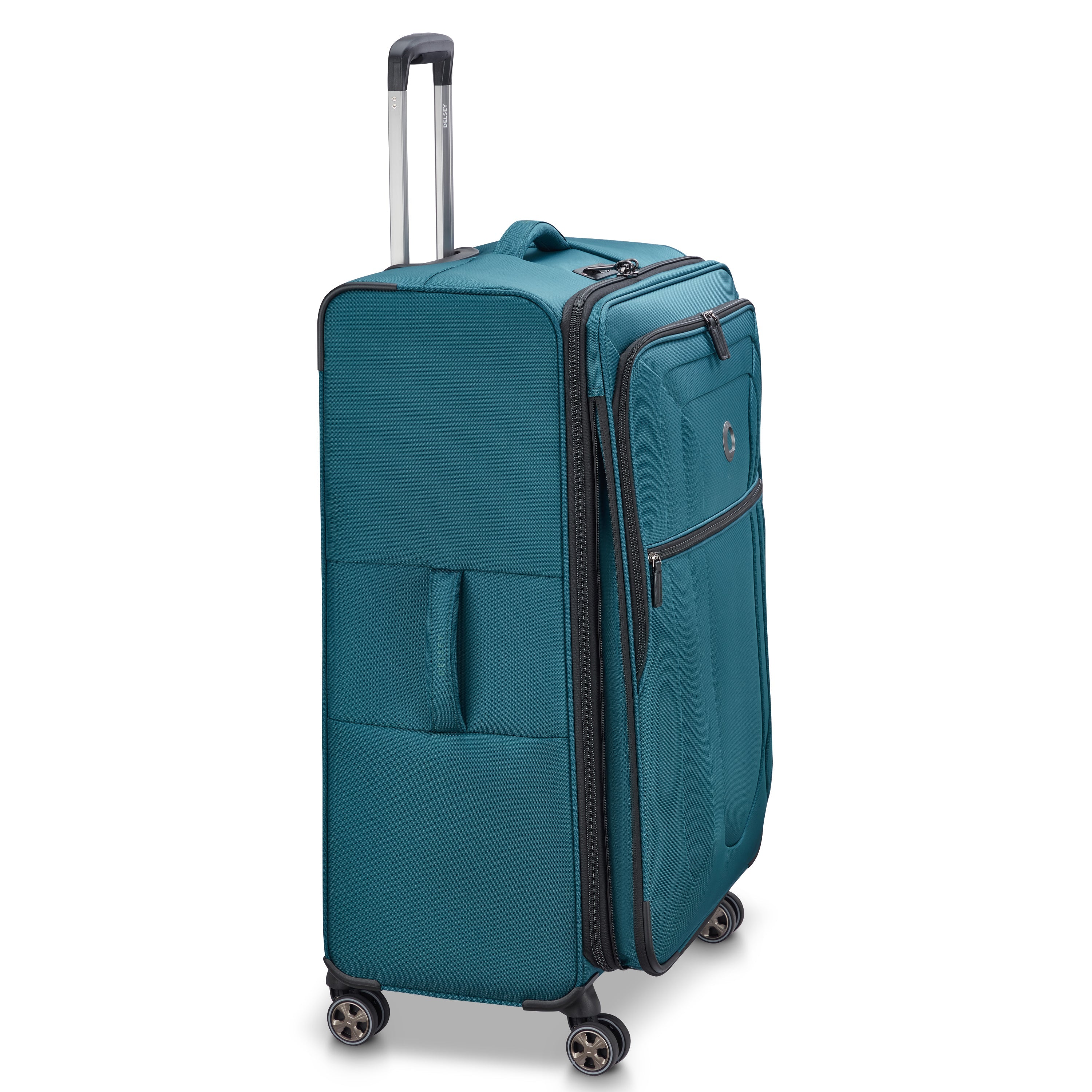 delsey-paris-brochant-3-shadow-dlx-82-reisekoffer-petrol-erweiterbar image 7