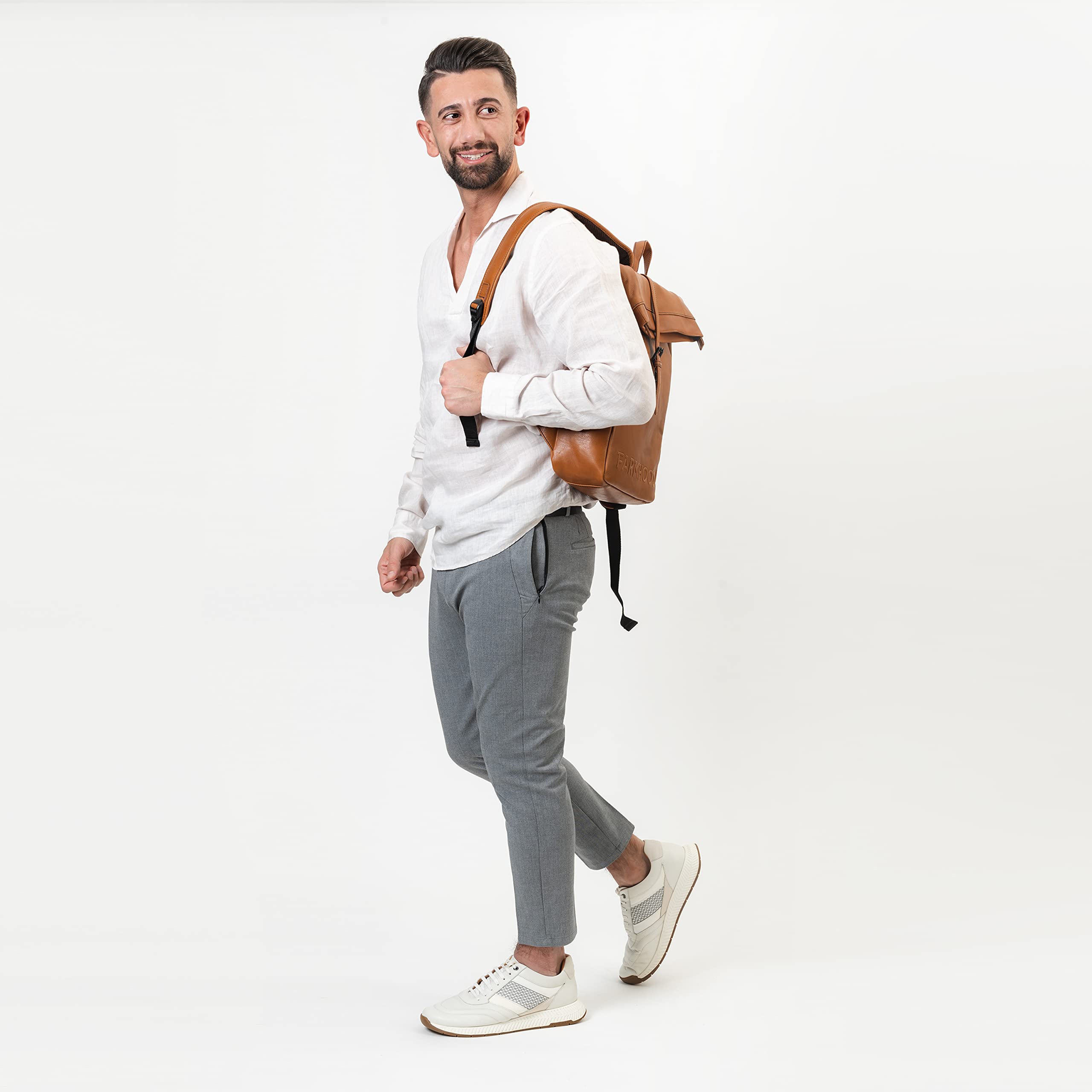 farmhood-memphis-rucksack-leder-41-cm-laptopfach-13l image 3