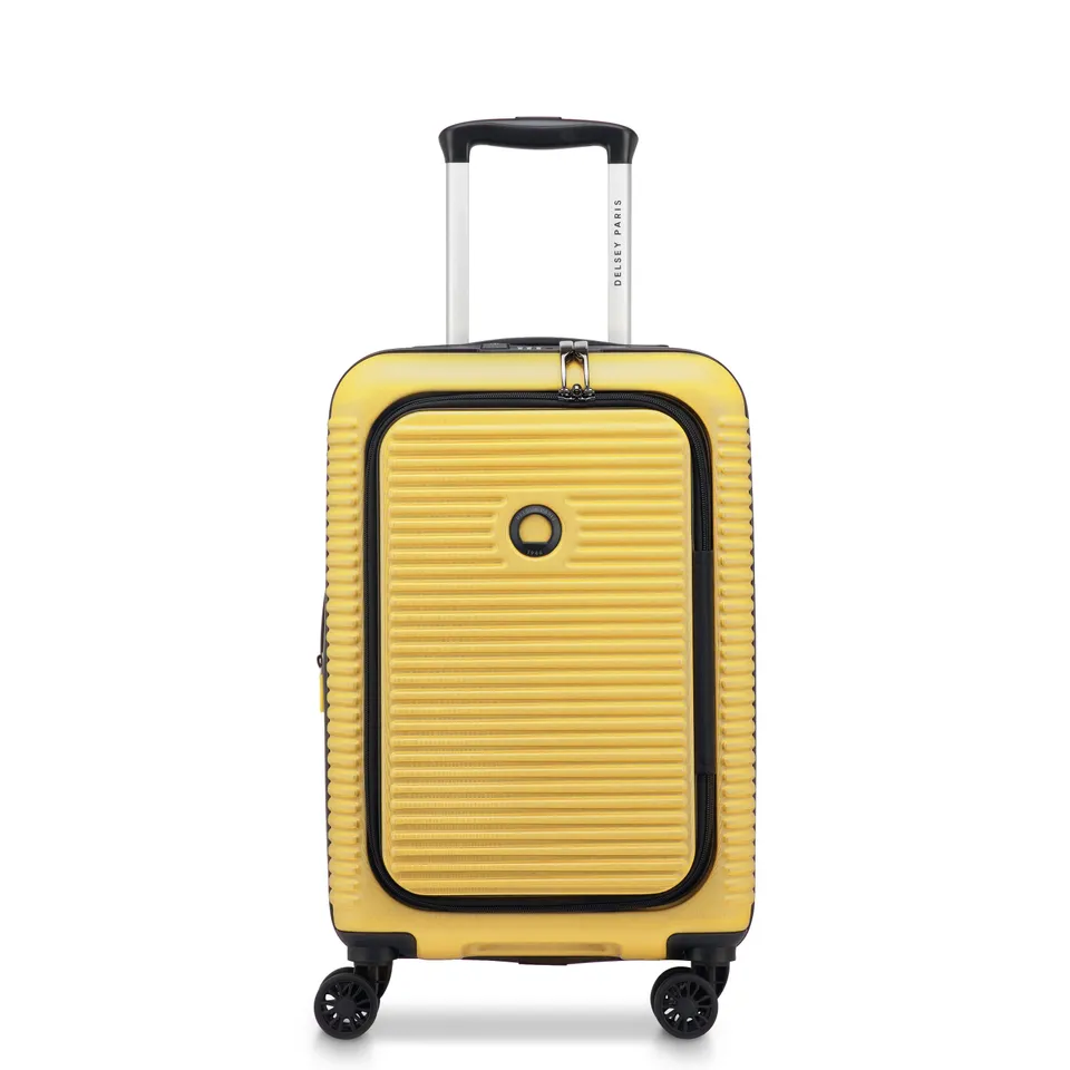 delsey-freestyle-kabinenkoffer-55-cm-gelb-erweiterbar image 1