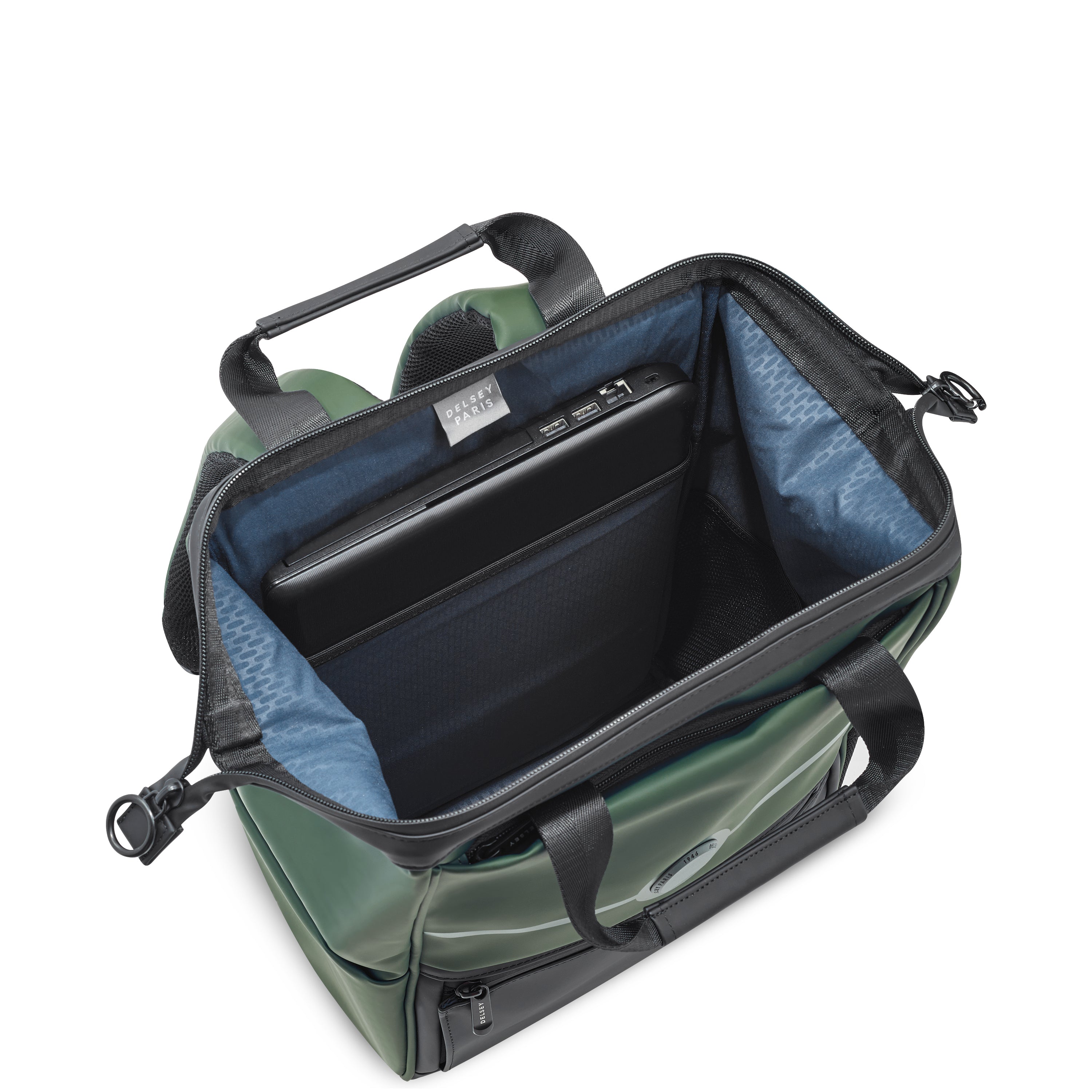 delsey-turenne-soft-rucksack-23l-gr-n-urban-laptop image 7