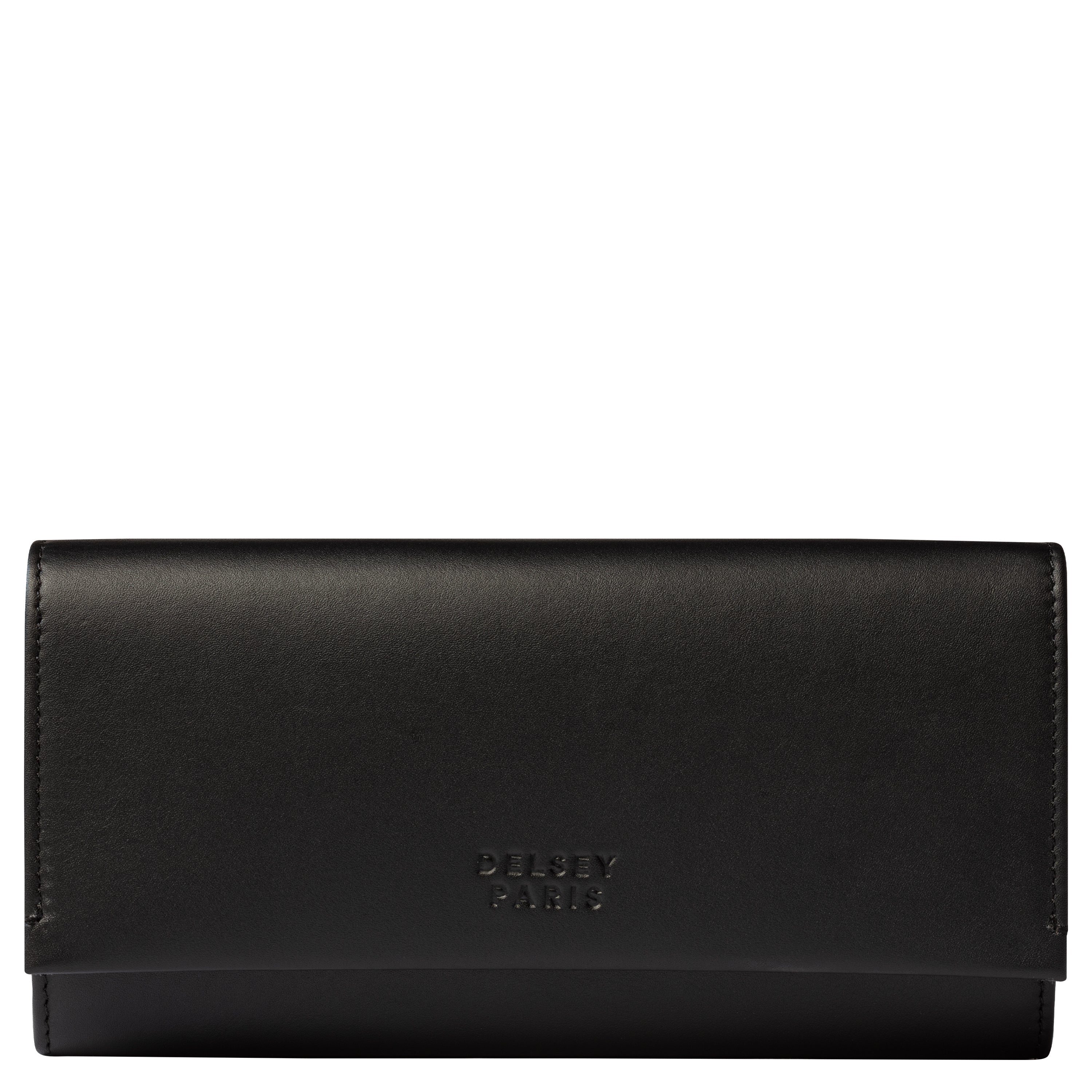 delsey-le-cuir-lisse-geldb-rse-leder-schwarz-2 image 5