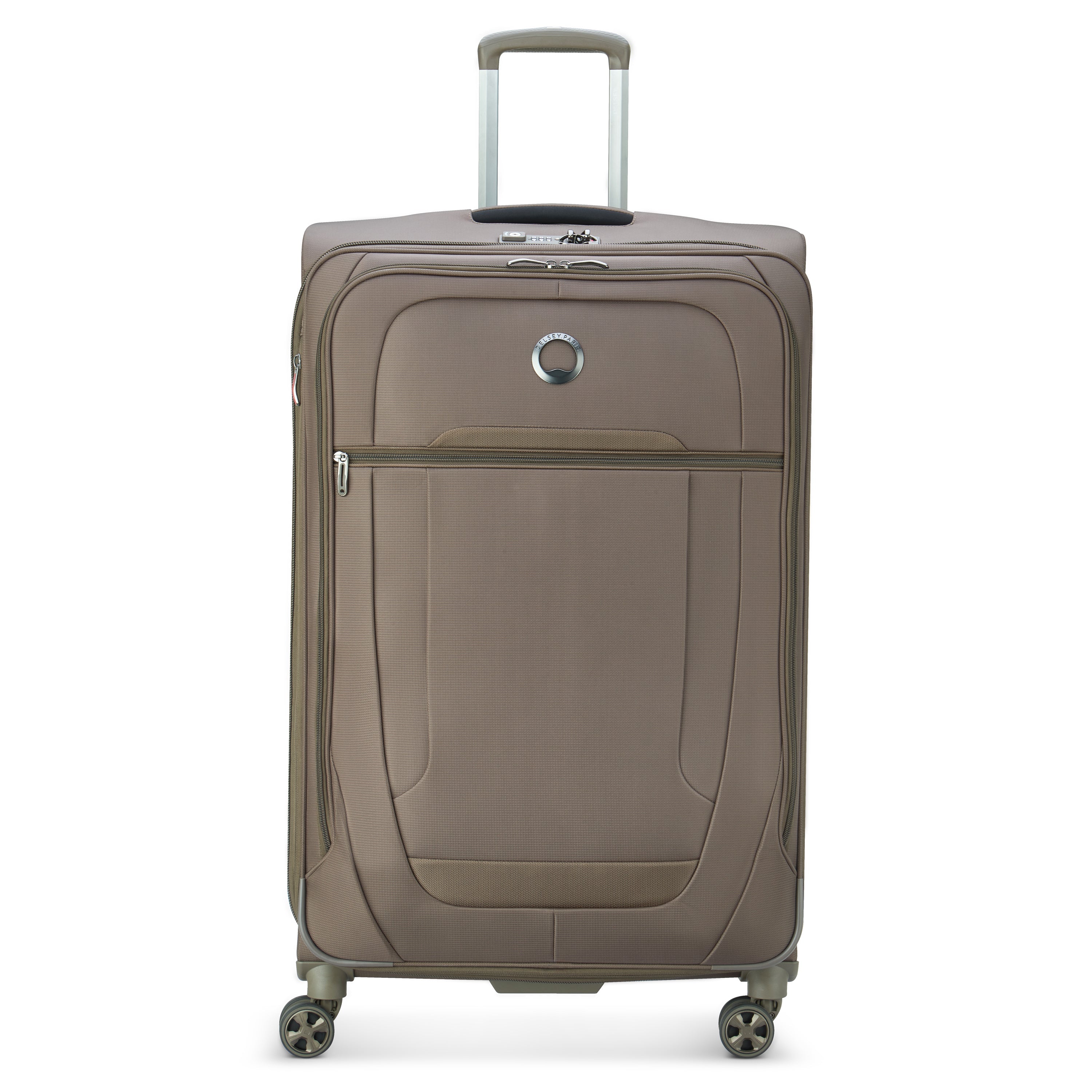 delsey-helium-dlx-stoffkoffer-83-cm-mocha-erweiterbar-xl image 1