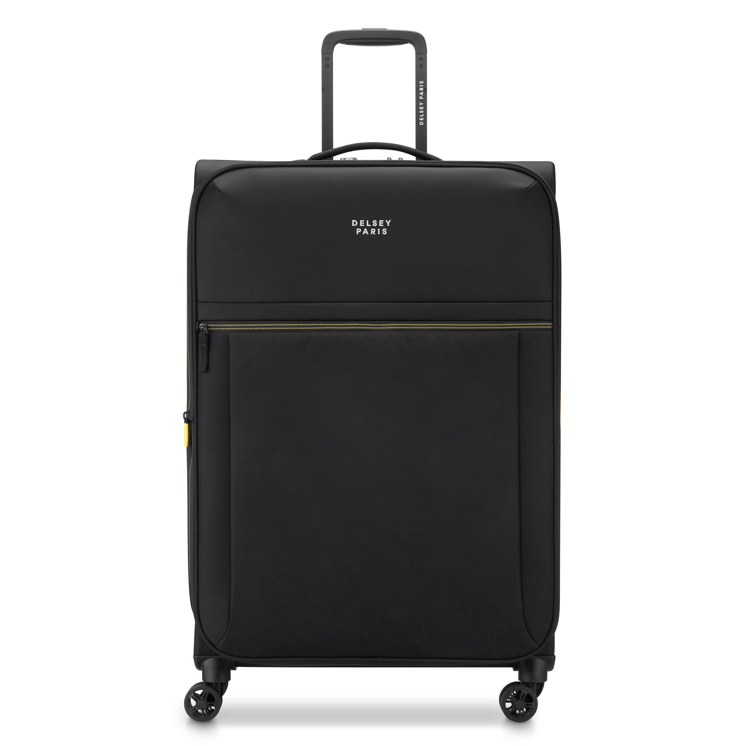 delsey-brochant-3-koffer-78-cm-schwarz-erweiterbar-weich image 1