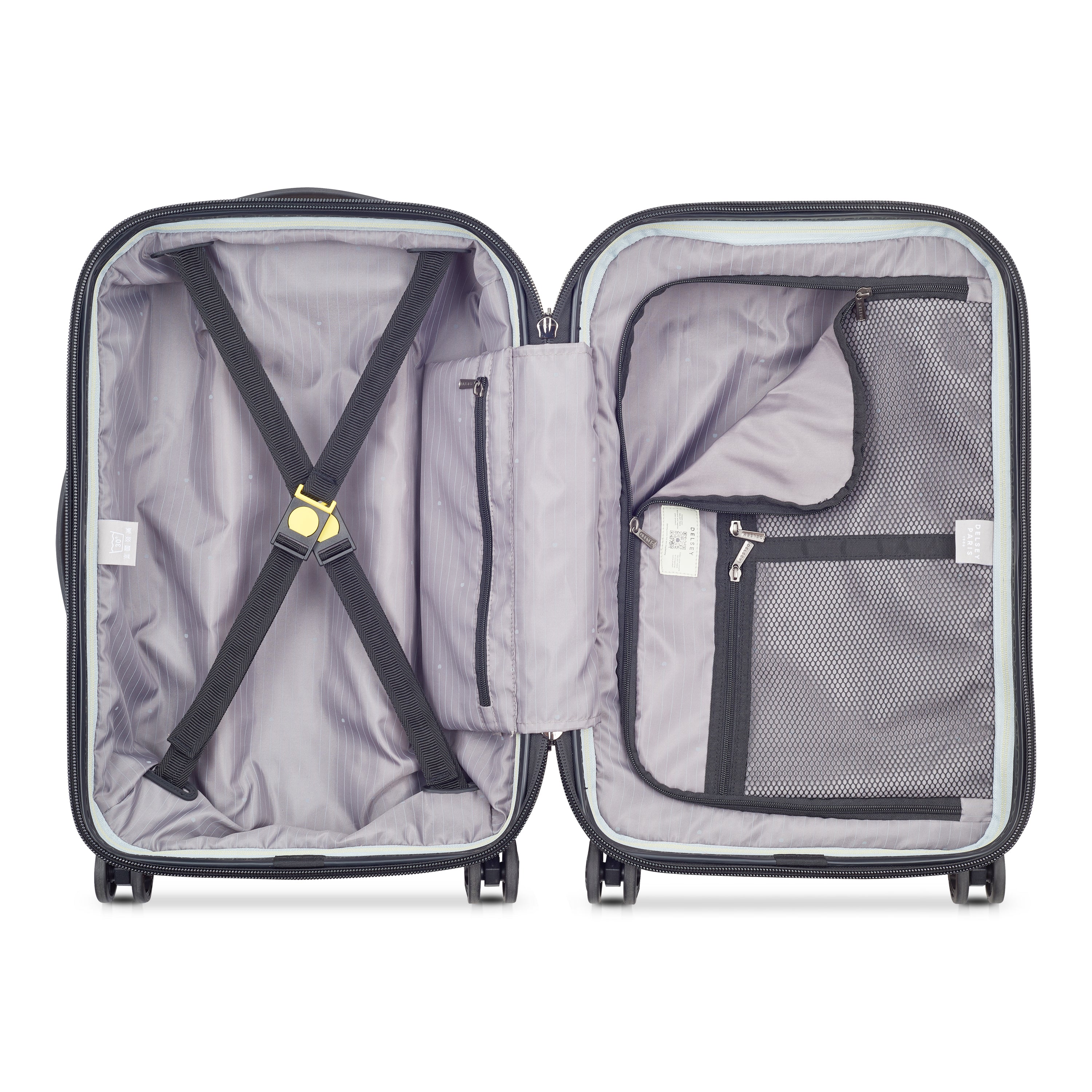 delsey-karat-2-0-kabinenkoffer-55-cm-pale-yellow image 6