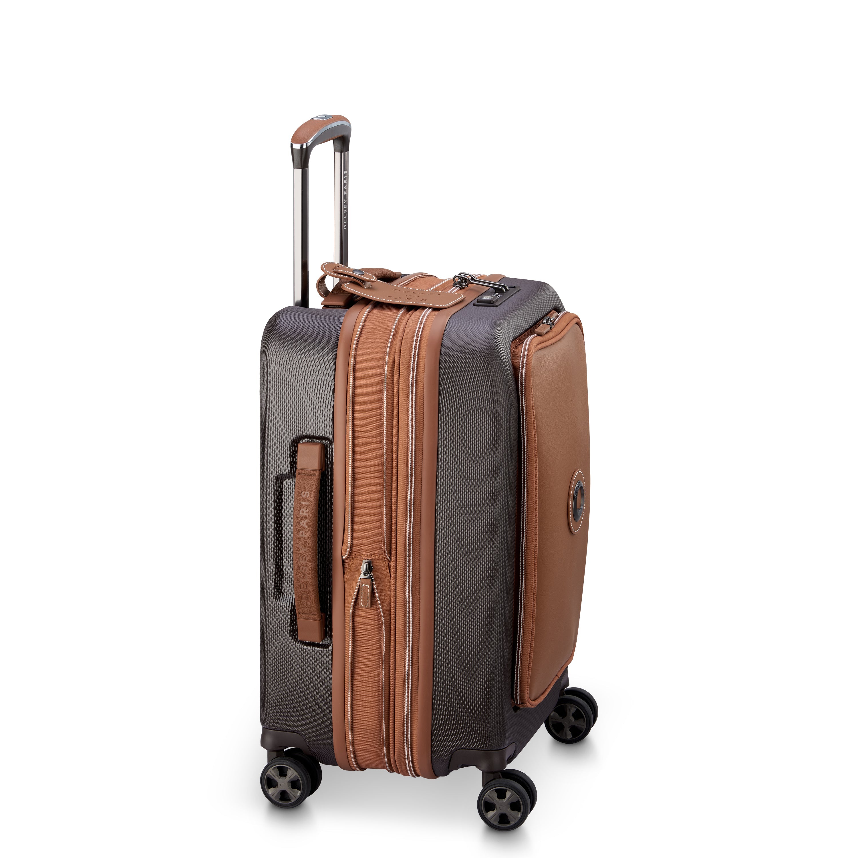 delsey-chatelet-air-2-0-kabinenkoffer-55cm-braun-erweiterbar image 5