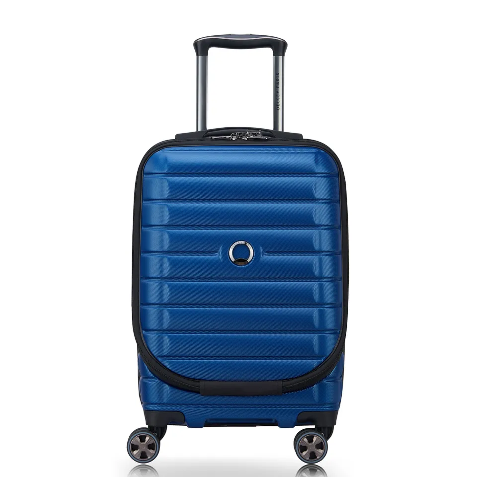 delsey-shadow-5-0-kabinenkoffer-55-cm-blau-erweiterbar image 1