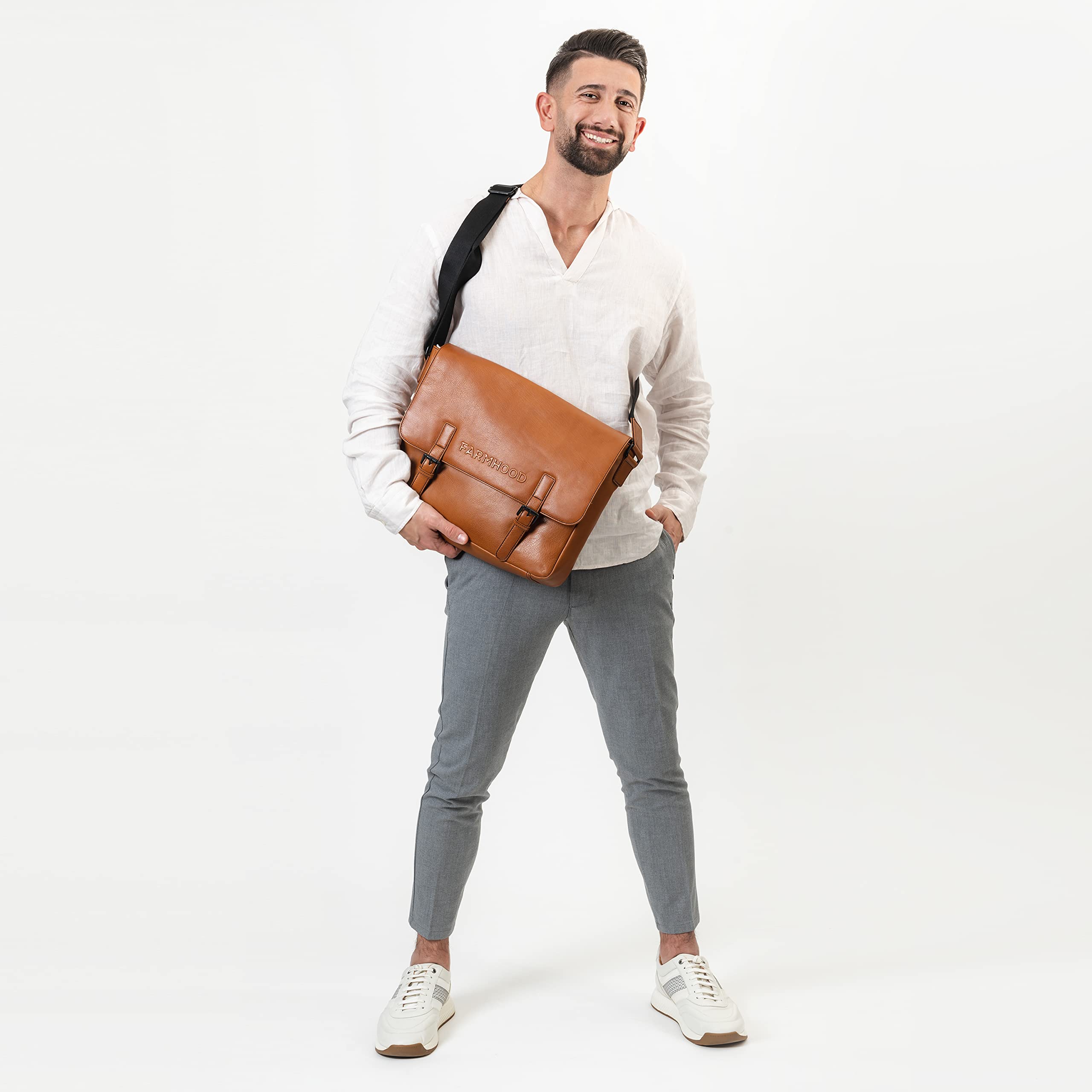 farmhood-memphis-aktentasche-leder-38-cm-mit-laptopfach image 2