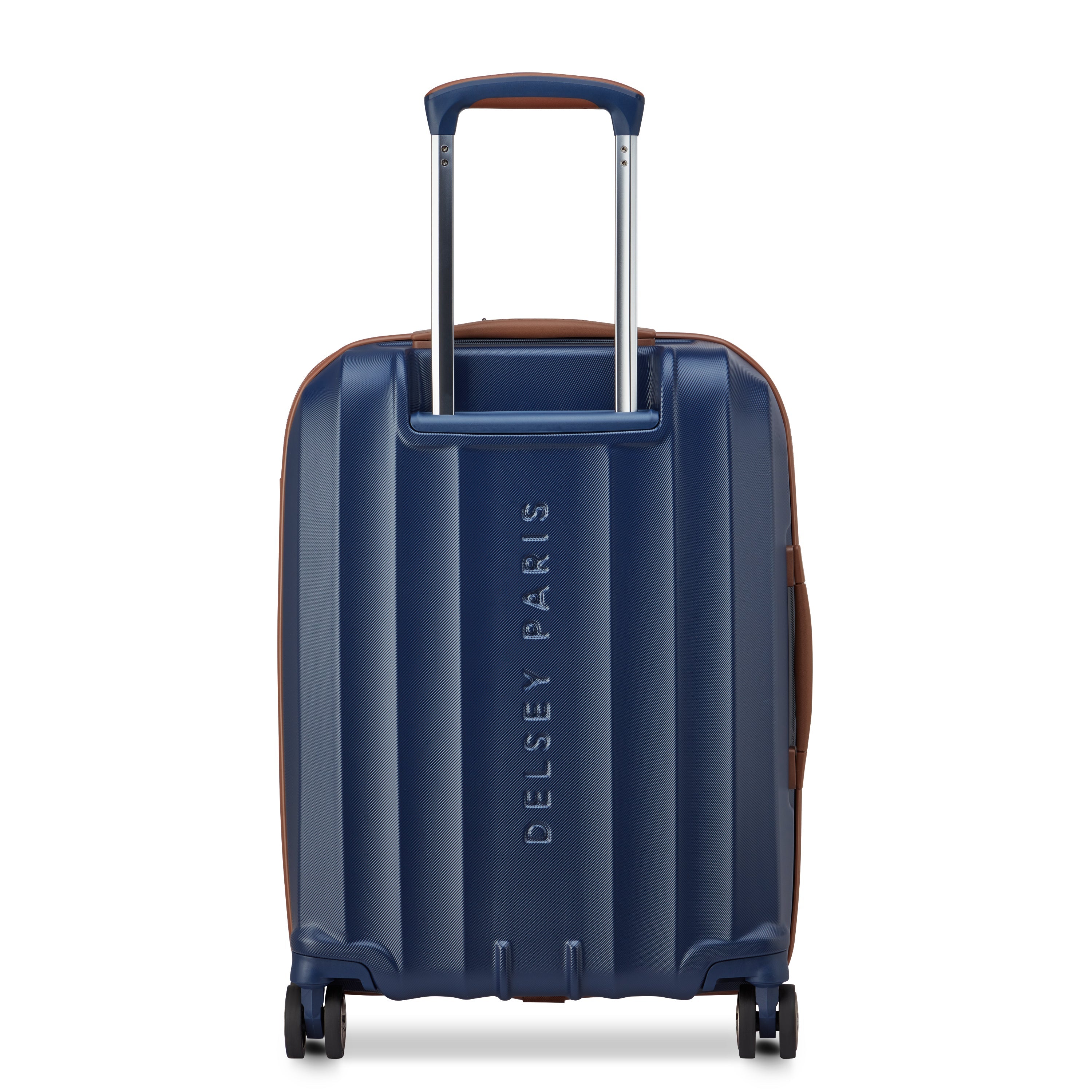 delsey-carrousel-2-kabinenkoffer-55-cm-trolley-blau-erweiterbar image 3