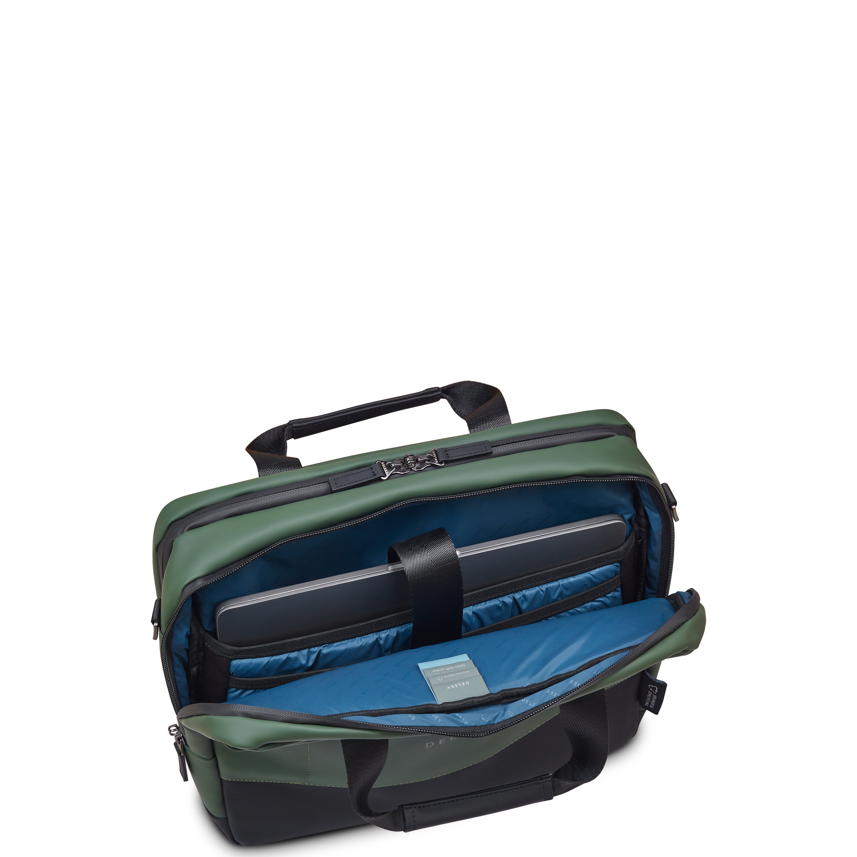 delsey-turenne-soft-laptoptasche-green-business-notebooktasche image 5