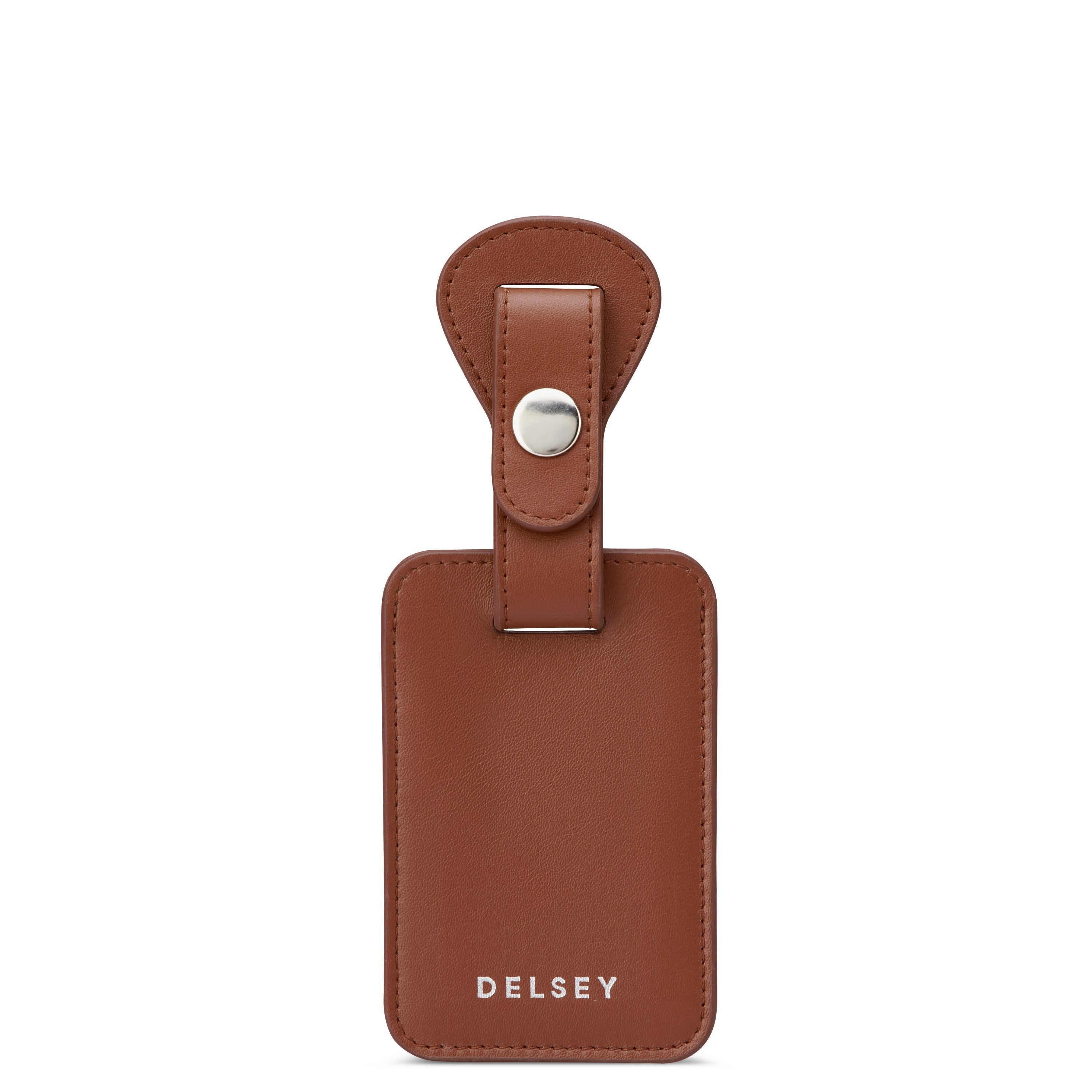 delsey-le-cuir-lisse-kofferanh-nger-cognac-leder image 1