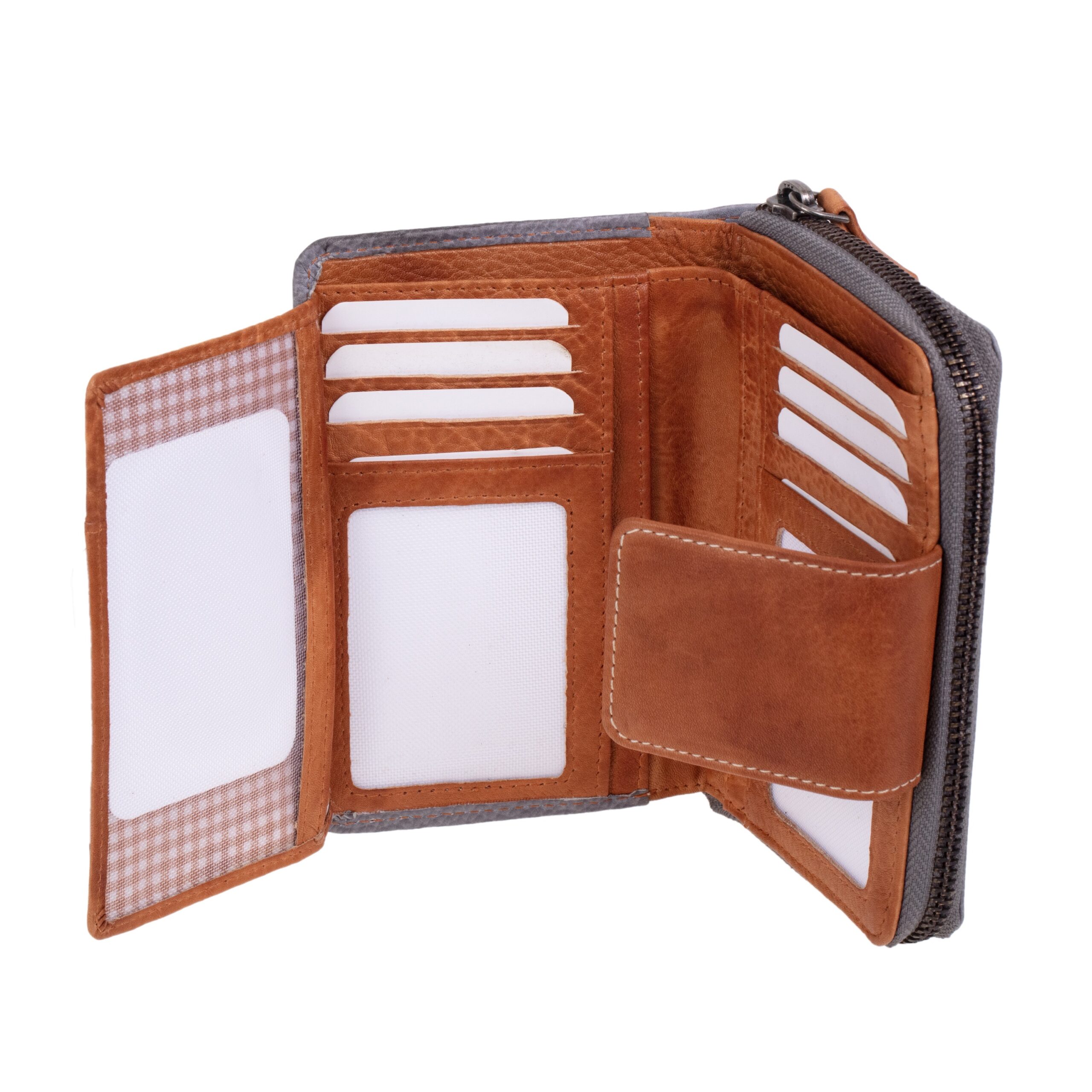 alumaxx-damengeldb-rse-zweifarbig-grau-braun-leder-hochformat image 3