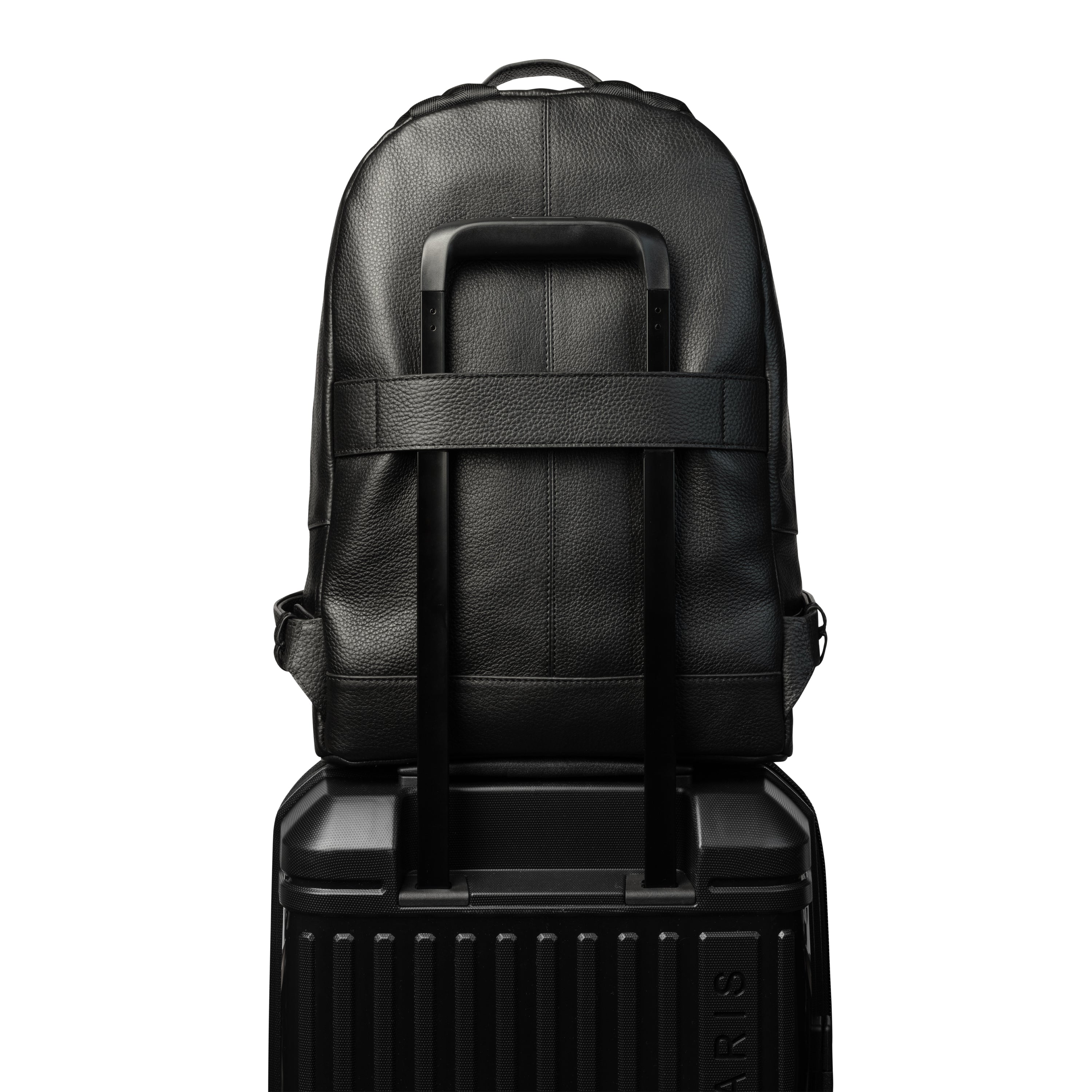 delsey-le-cuir-graine-lederrucksack-21l-schwarz image 8