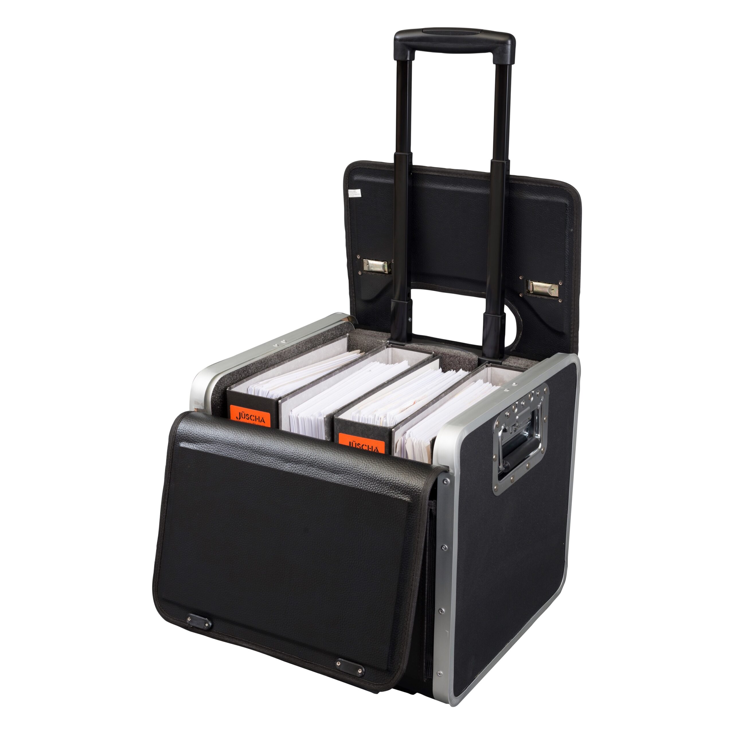 alumaxx-perugia-aktenkoffer-trolley-schwarz-zahlenschloss image 3