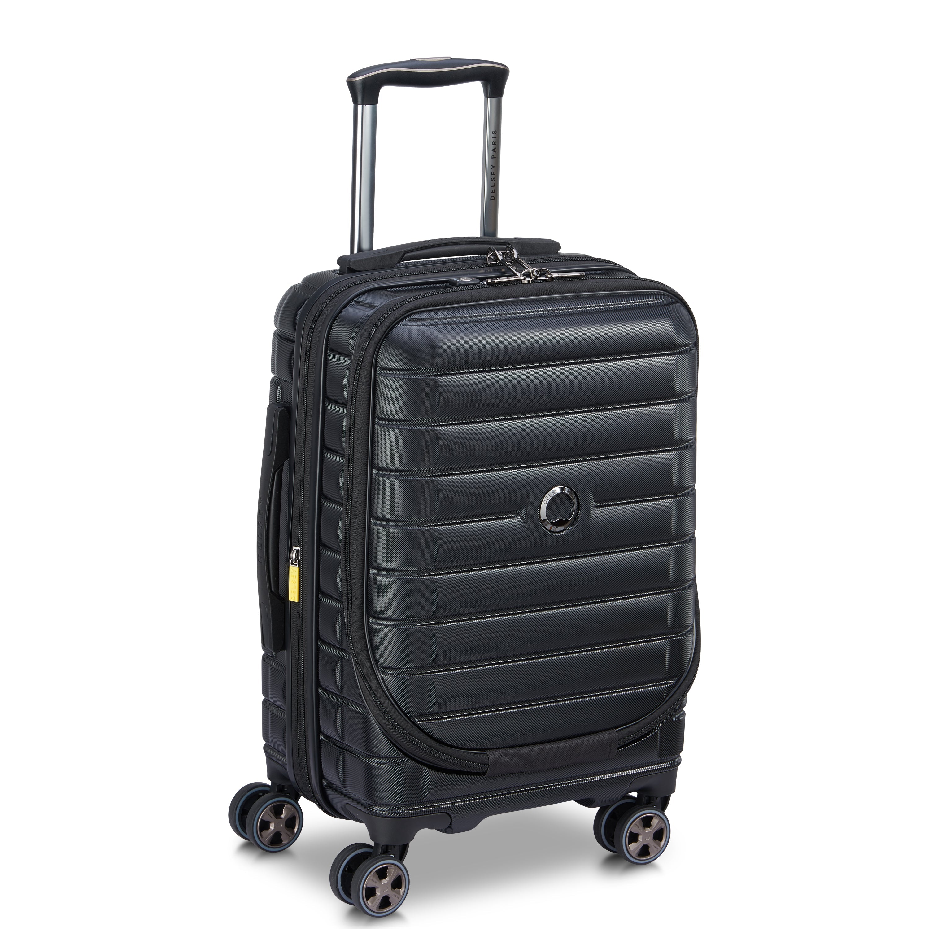 delsey-shadow-5-0-kabinenkoffer-55cm-schwarz-erweiterbar image 2