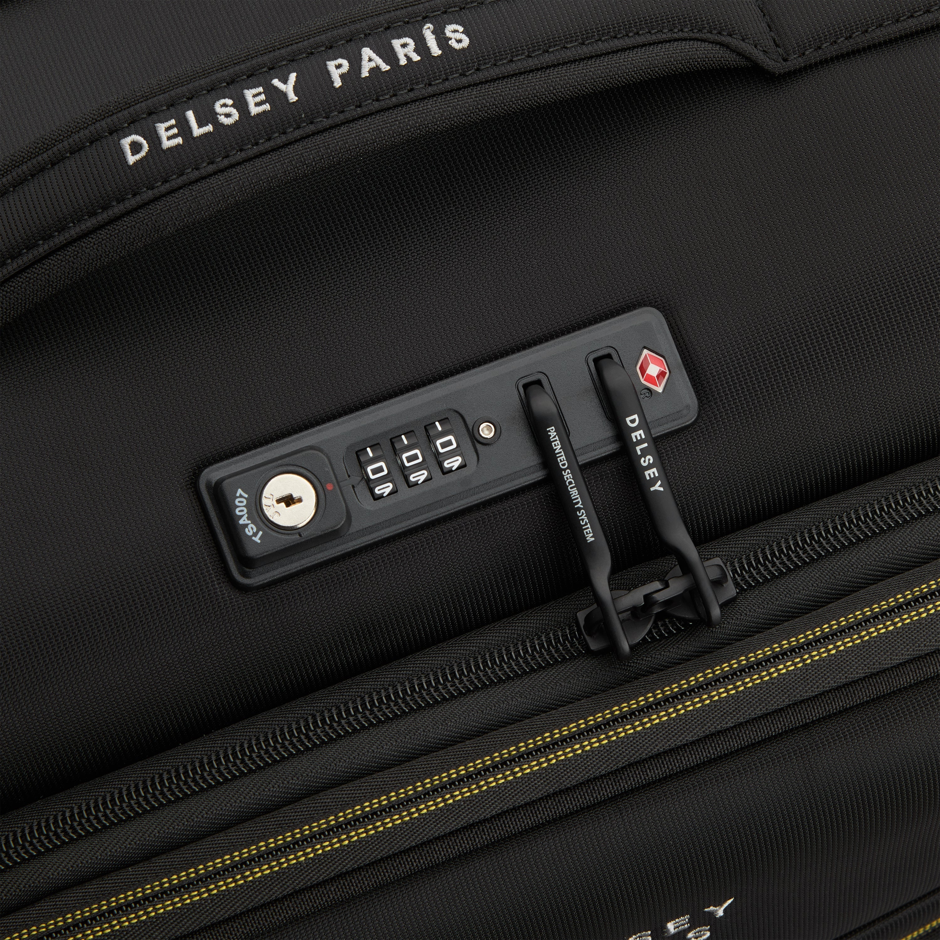 delsey-paris-brochant-3-kabinenkoffer-55-cm-schwarz-erweiterbar image 5