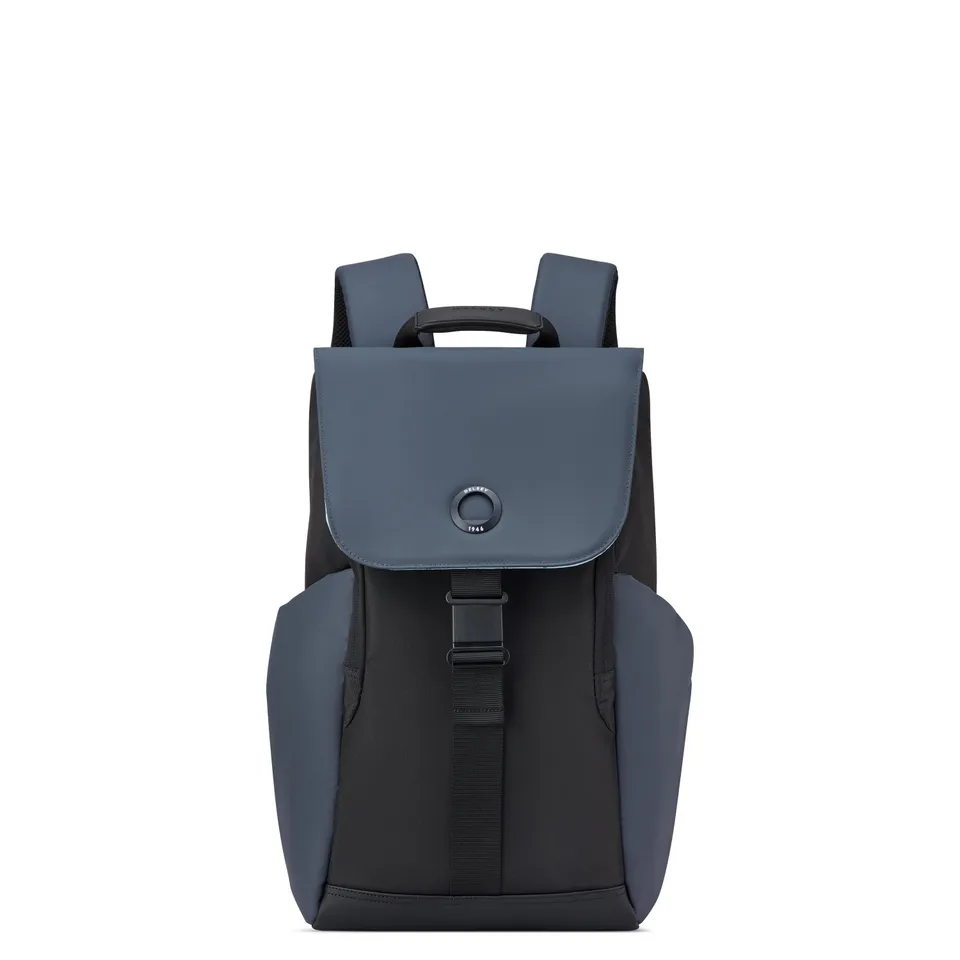 delsey-securflap-flap-rucksack-22l-schwarz-laptop image 1