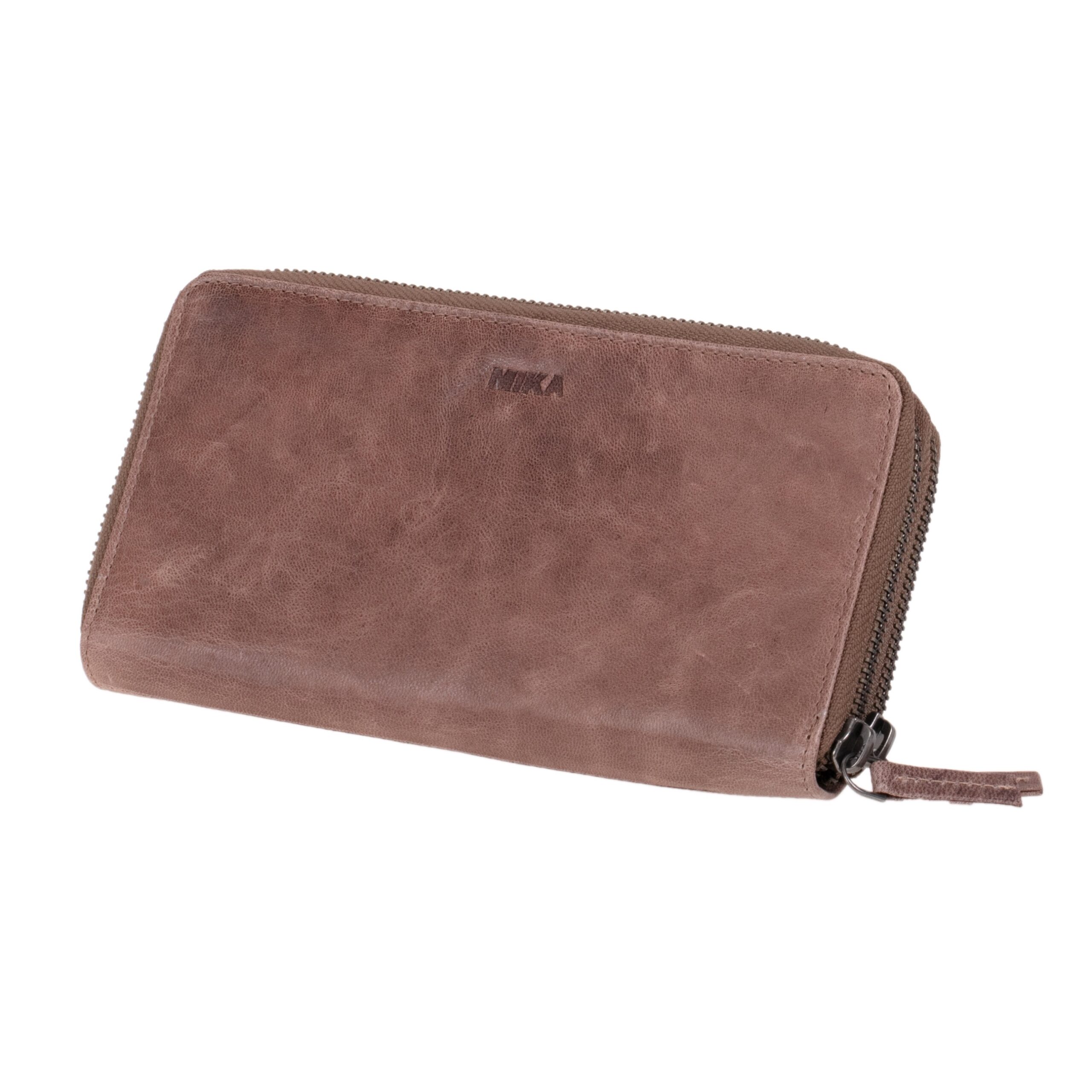 mika-damengeldb-rse-querformat-grau-braun-leder-rfid-frei image 1