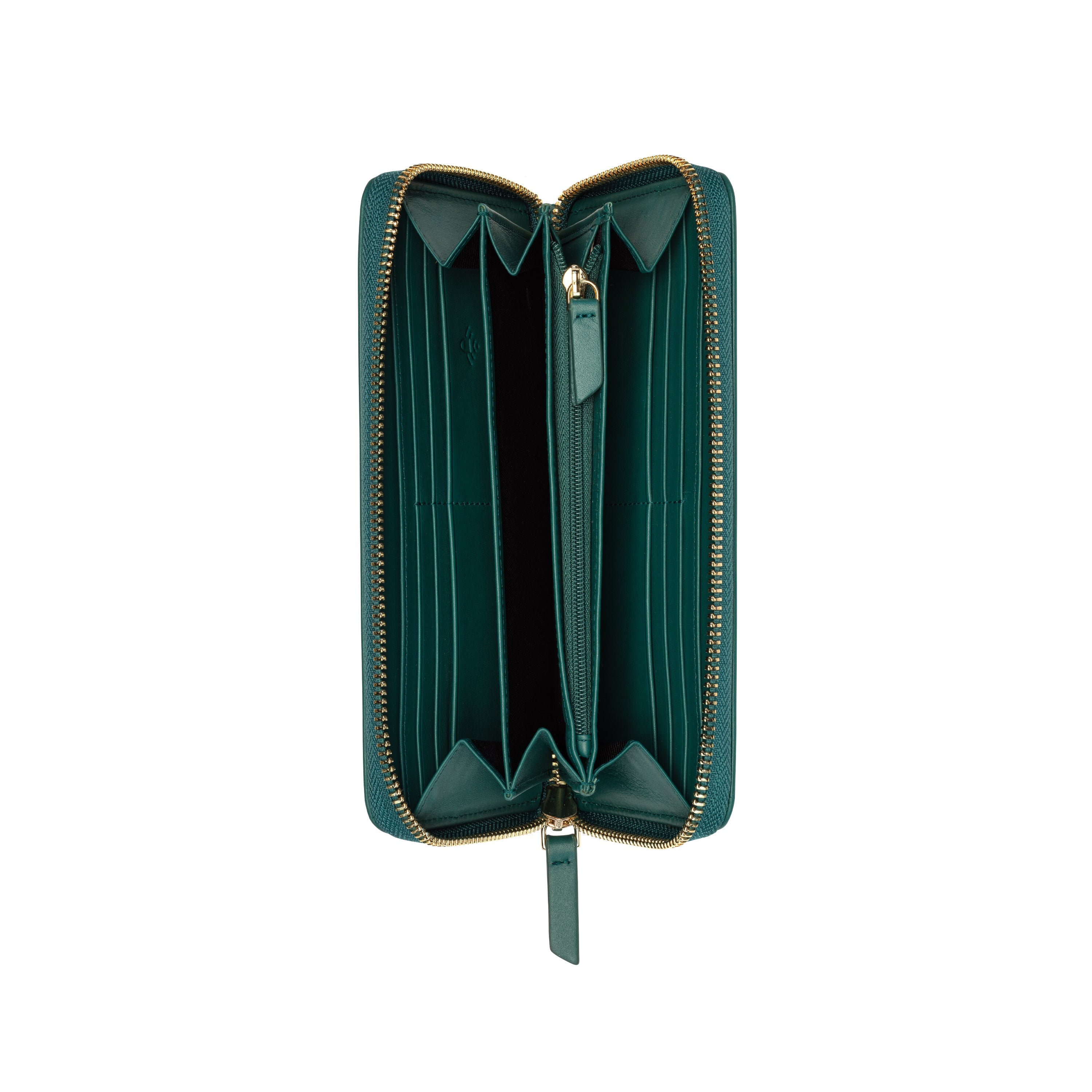 delsey-le-cuir-lisse-geldb-rse-gr-n-leder image 7
