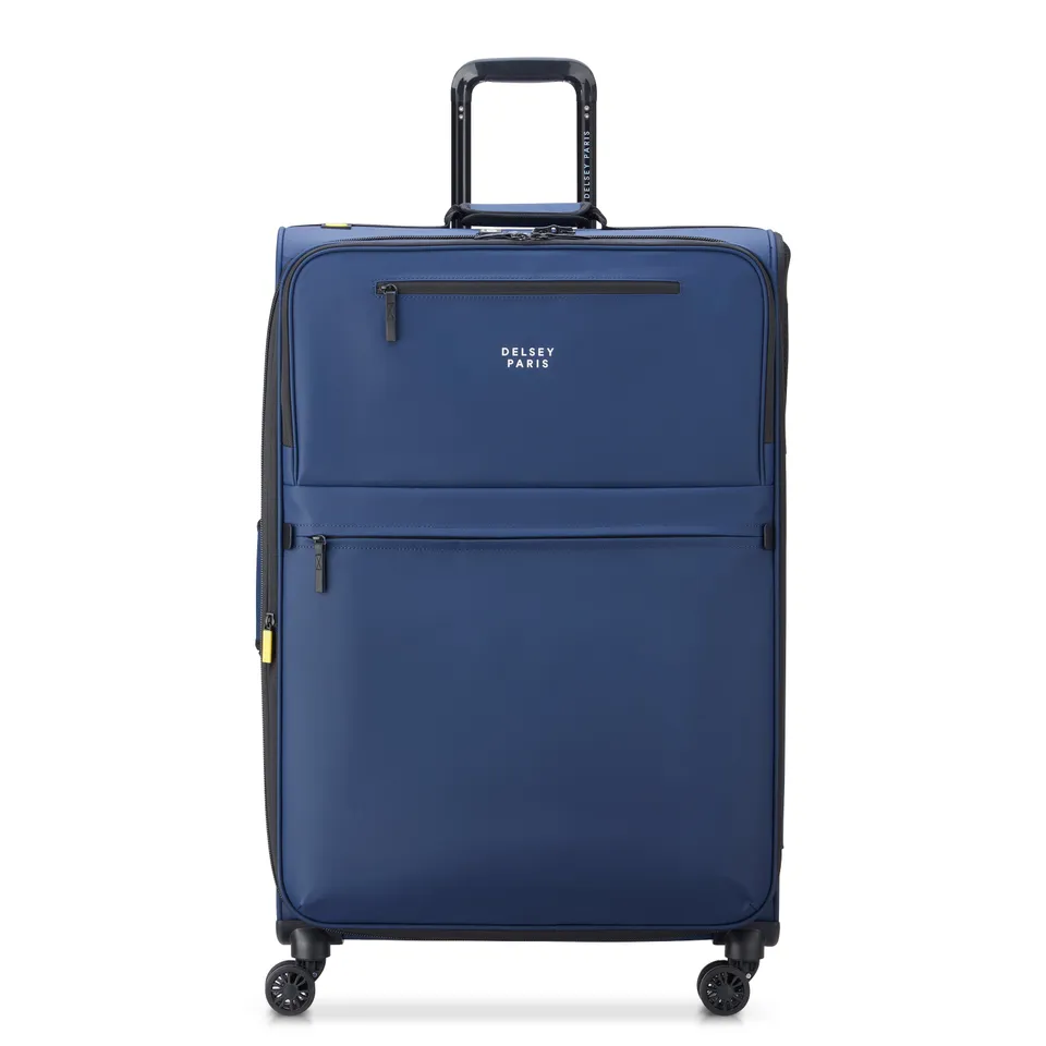 delsey-maubert-2-0-koffer-76-cm-blau-erweiterbar-weichschale image 1