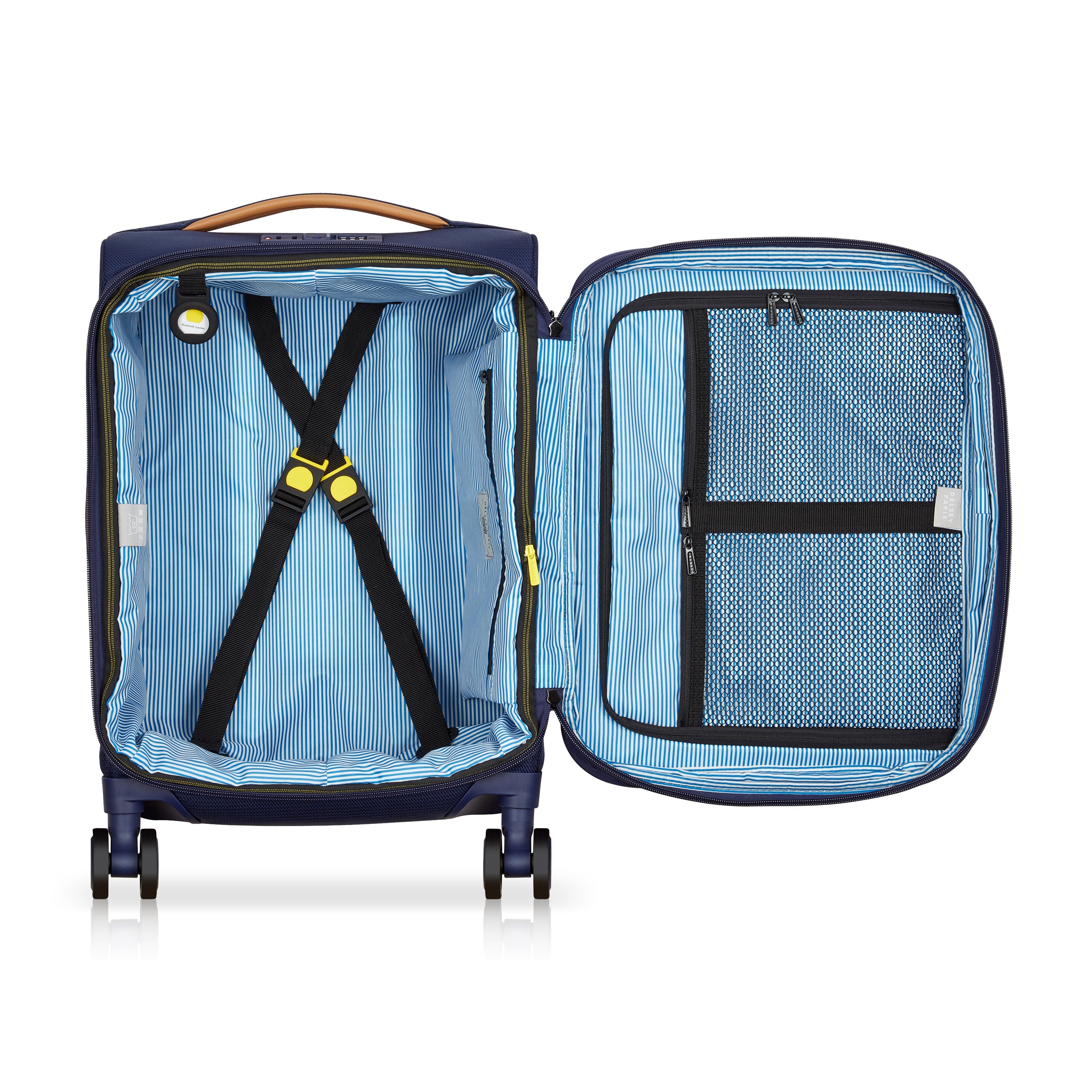 delsey-montmartre-3-kabinenkoffer-55-cm-navy-erweiterbar image 6