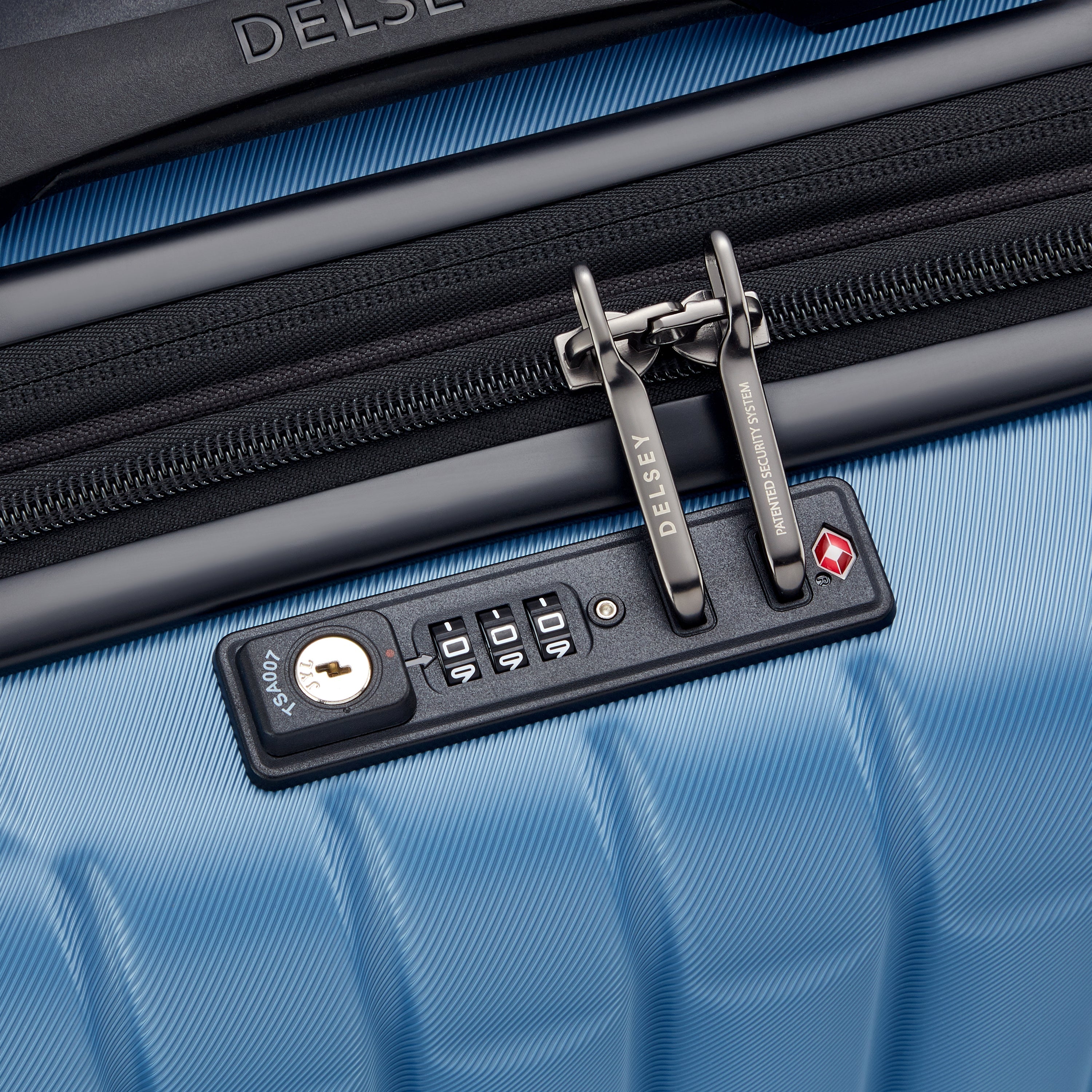 delsey-belmont-plus-longitude-kabinenkoffer-55-cm-blau-erweiterbar image 5