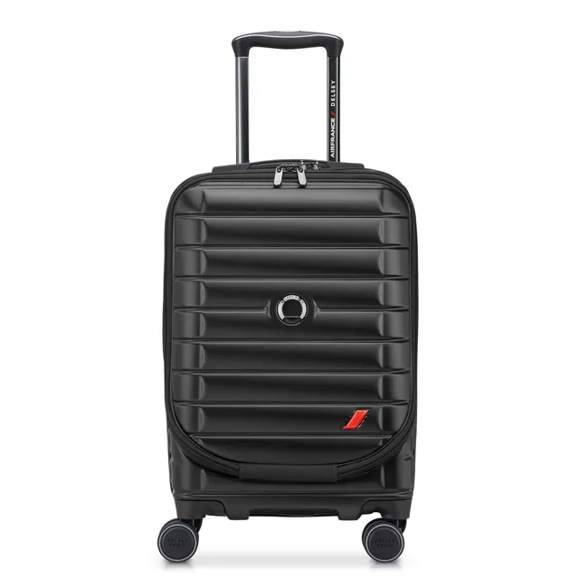 delsey-elegance-kabinenkoffer-55-cm-schwarz-erweiterbar-hartschale image 1