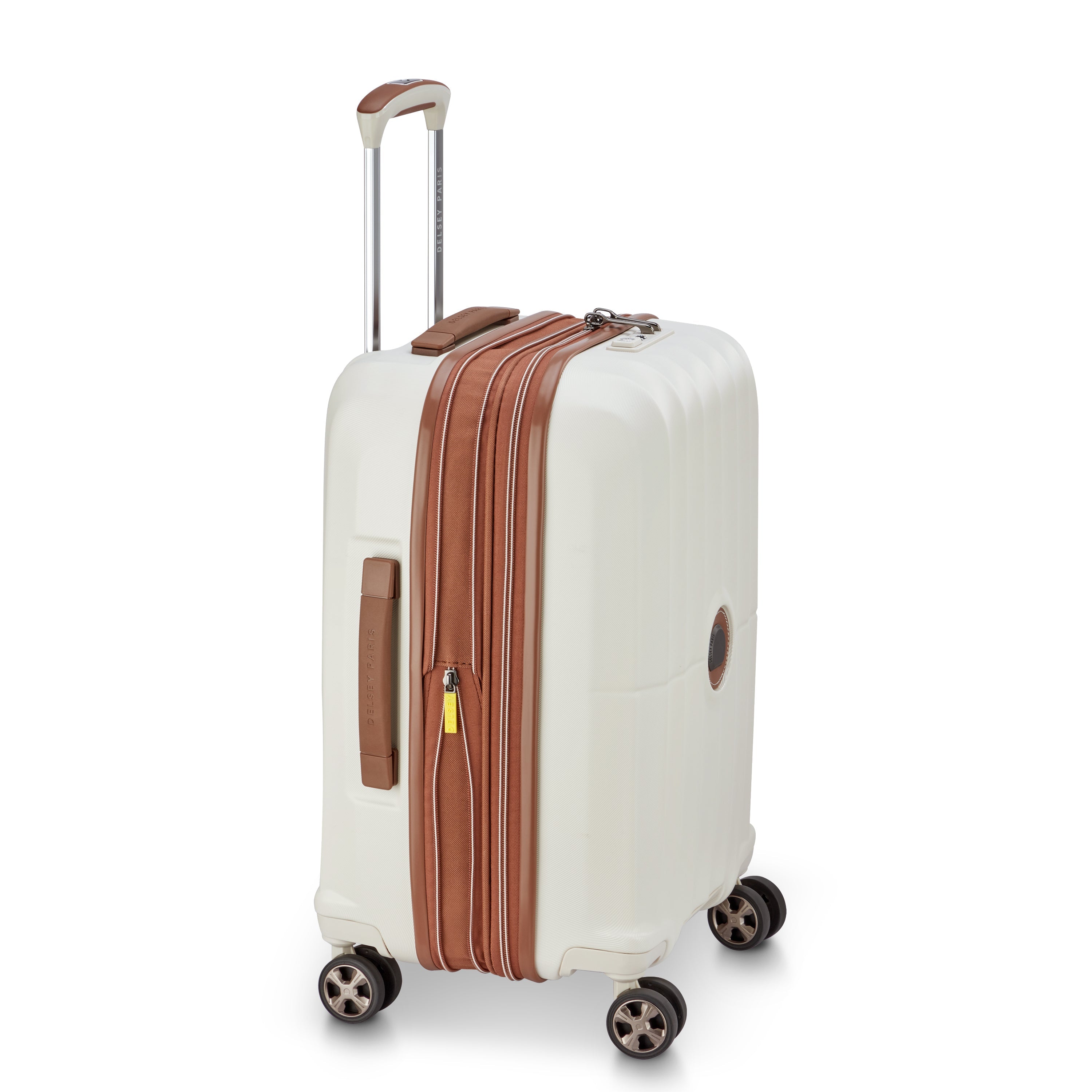 delsey-carrousel-2-kabinenkoffer-55cm-off-white-erweiterbar image 8