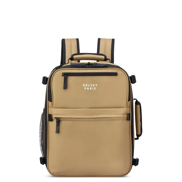 delsey-paris-maubert-2-0-24l-reiserucksack-beige-mit-laptopfach image 1