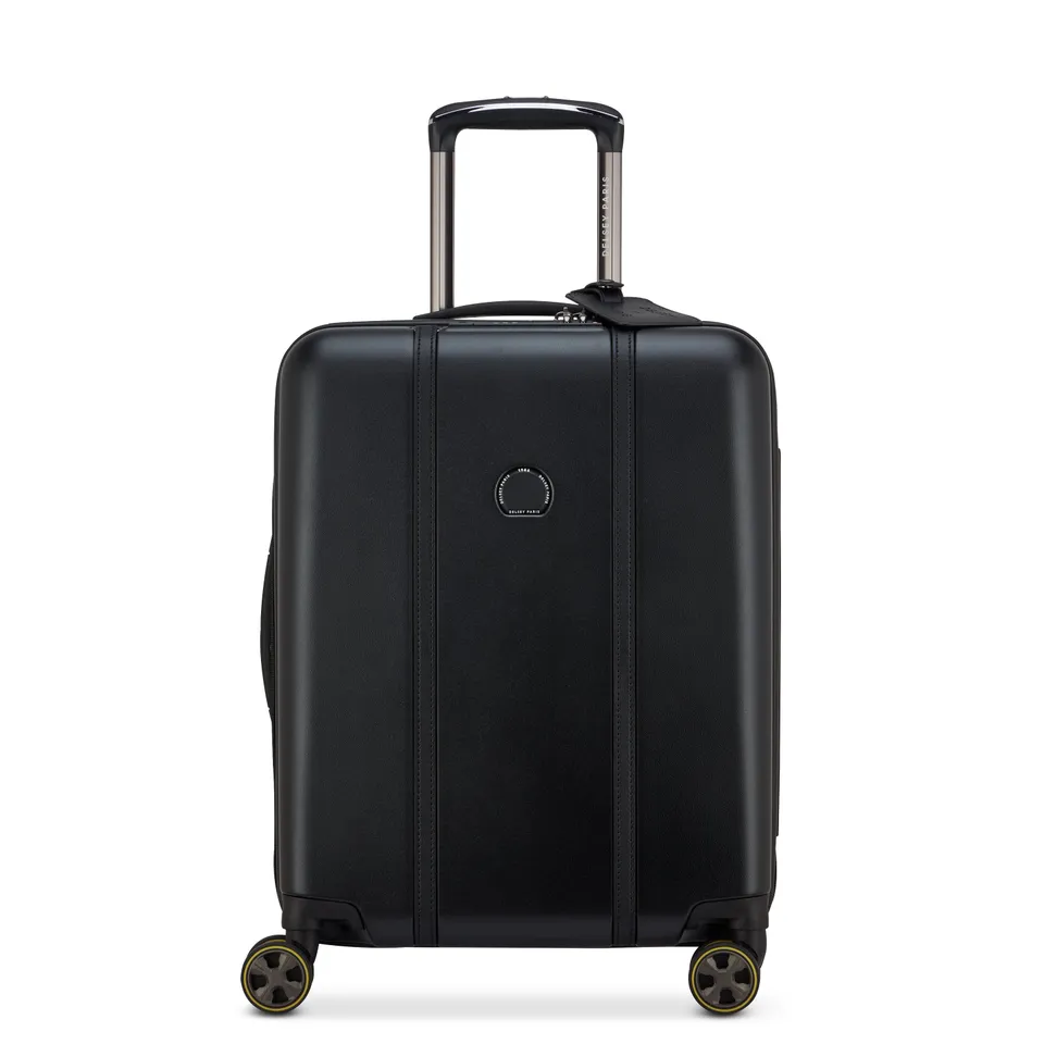 delsey-cadence-kabinenkoffer-55-cm-deep-black-erweiterbar image 1