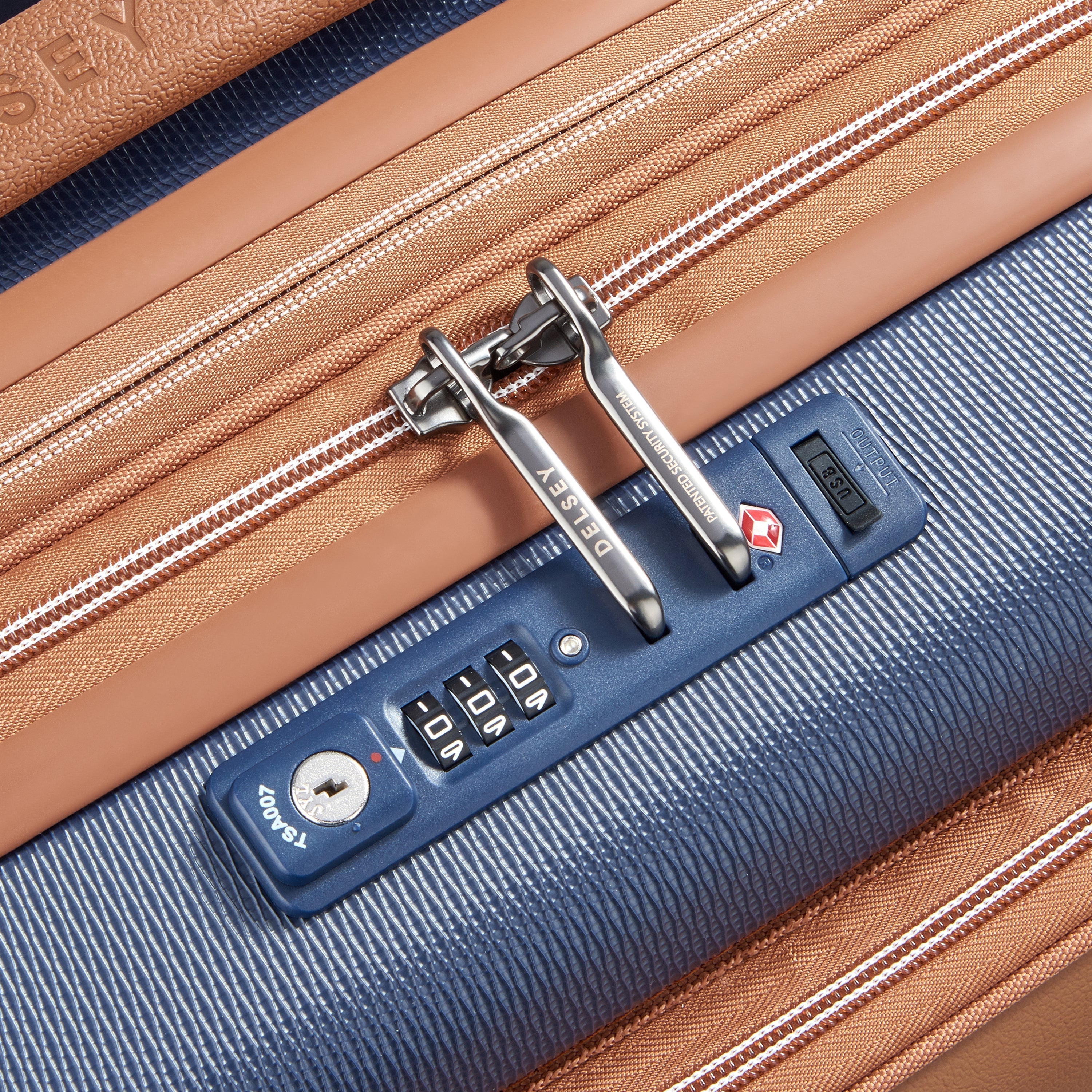 delsey-chatelet-air-2-0-kabinenkoffer-55-cm-navy-erweiterbar image 4