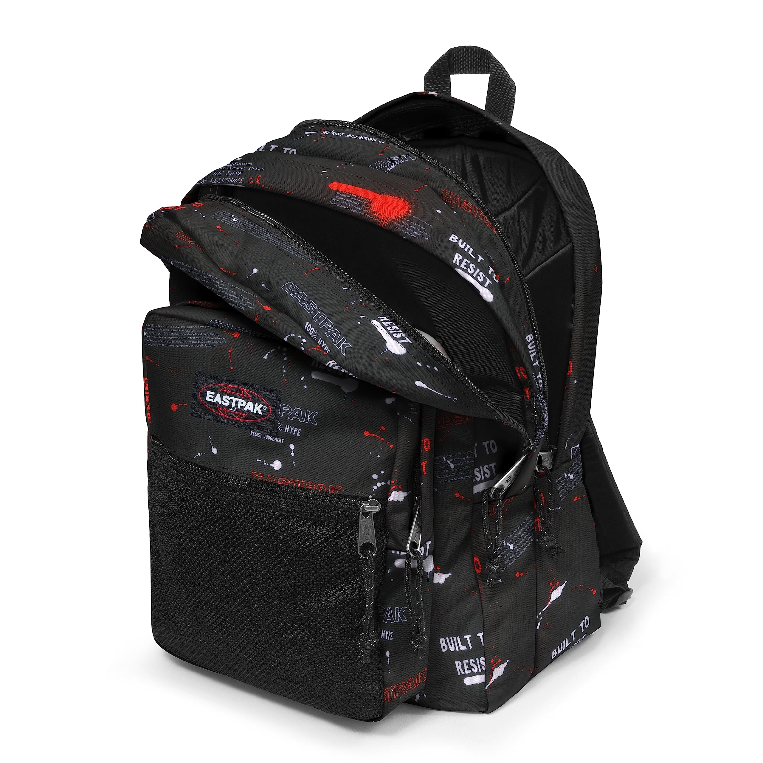 eastpak-pinnacle-rucksack-schwarz-mit-2-hauptf-chern image 4