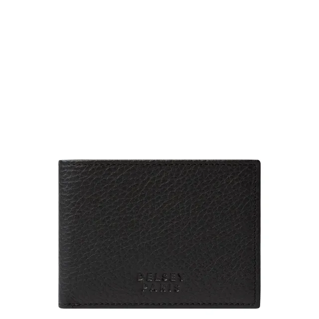 delsey-le-cuir-lisse-geldb-rse-leder-schwarz image 1