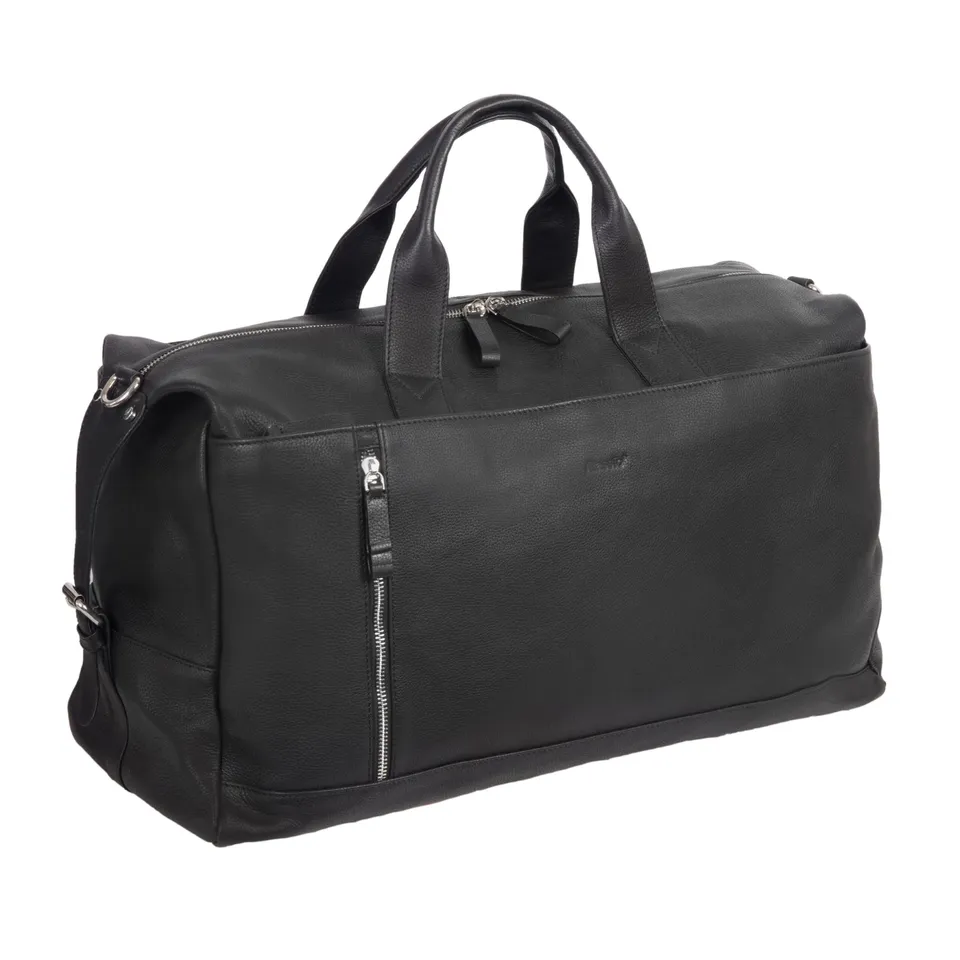 alumaxx-weekender-toro-reisetasche-schwarz-leder image 1