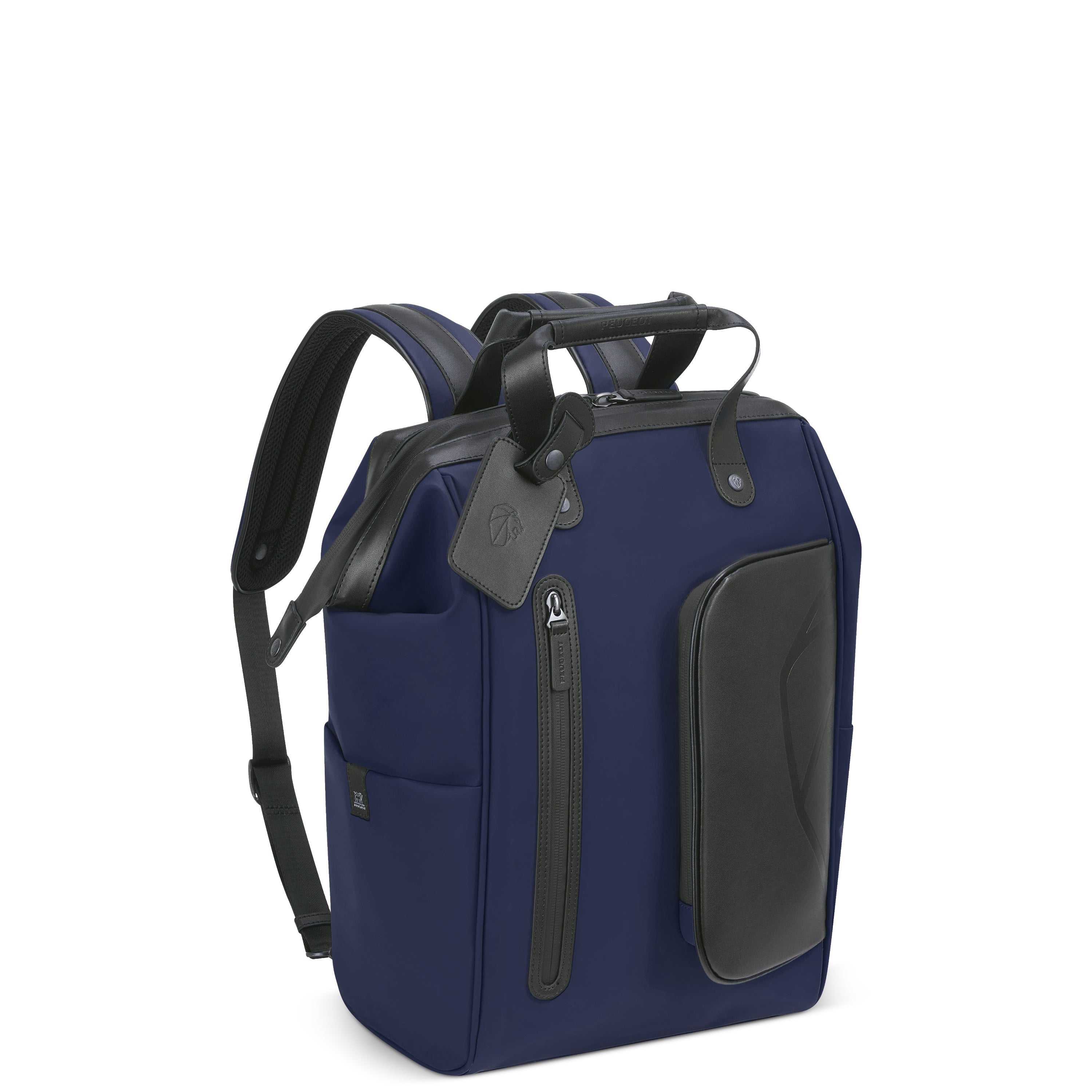 delsey-peugeot-voyages-tote-rucksack-24l-navy image 2