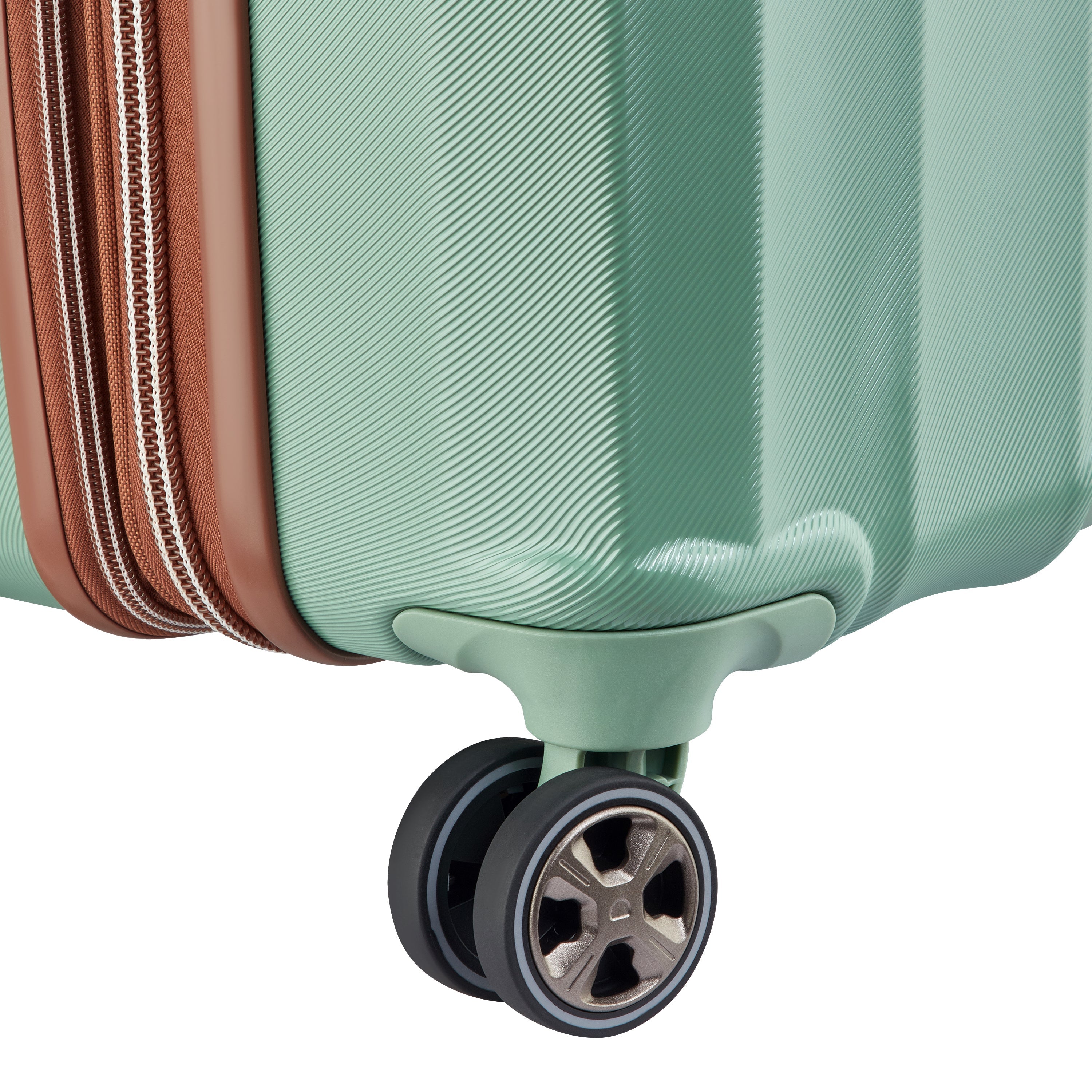 delsey-carrousel-2-66-cm-hartschalenkoffer-sage-green-erweiterbar image 8