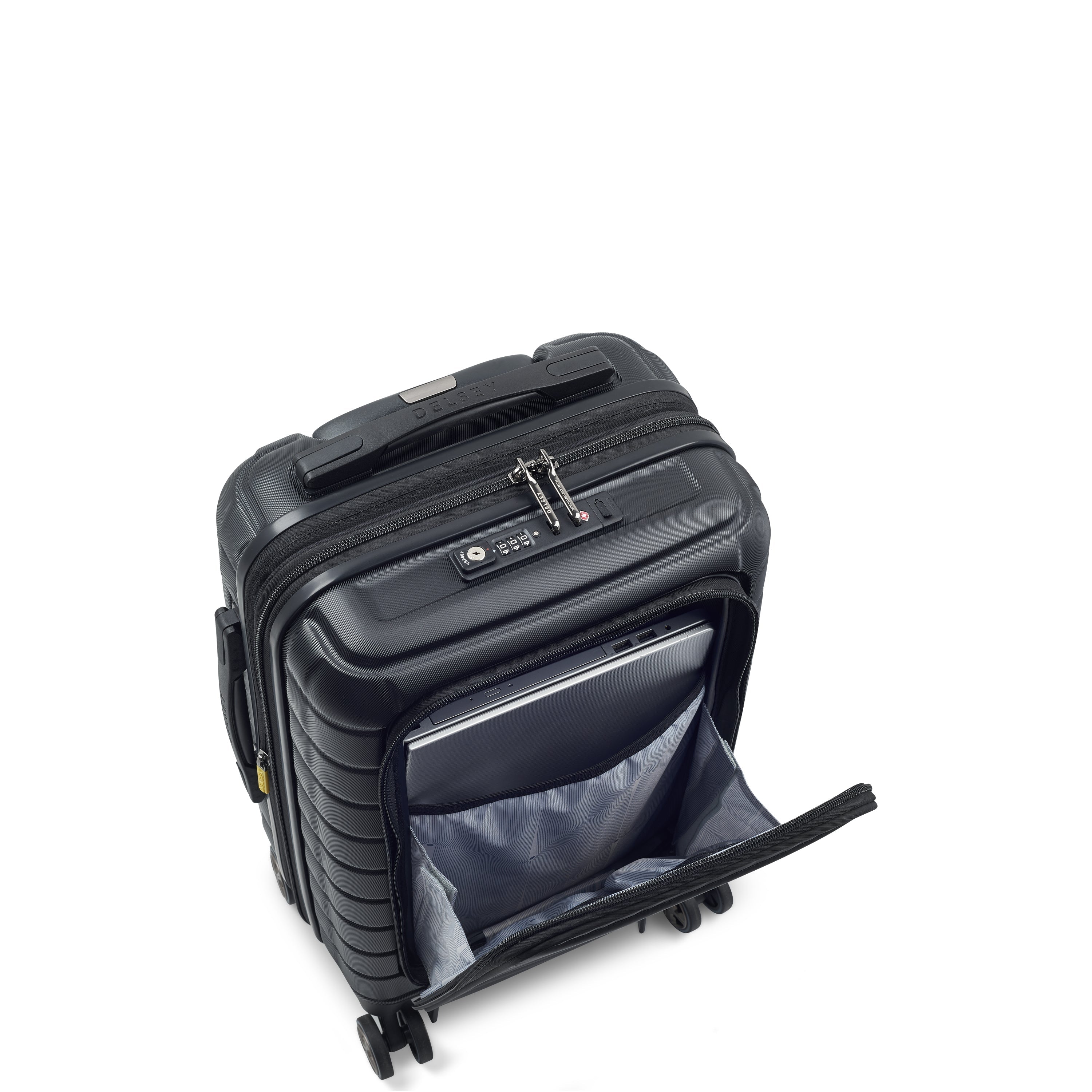 delsey-shadow-5-0-kabinenkoffer-55-cm-schwarz-erweiterbar image 8