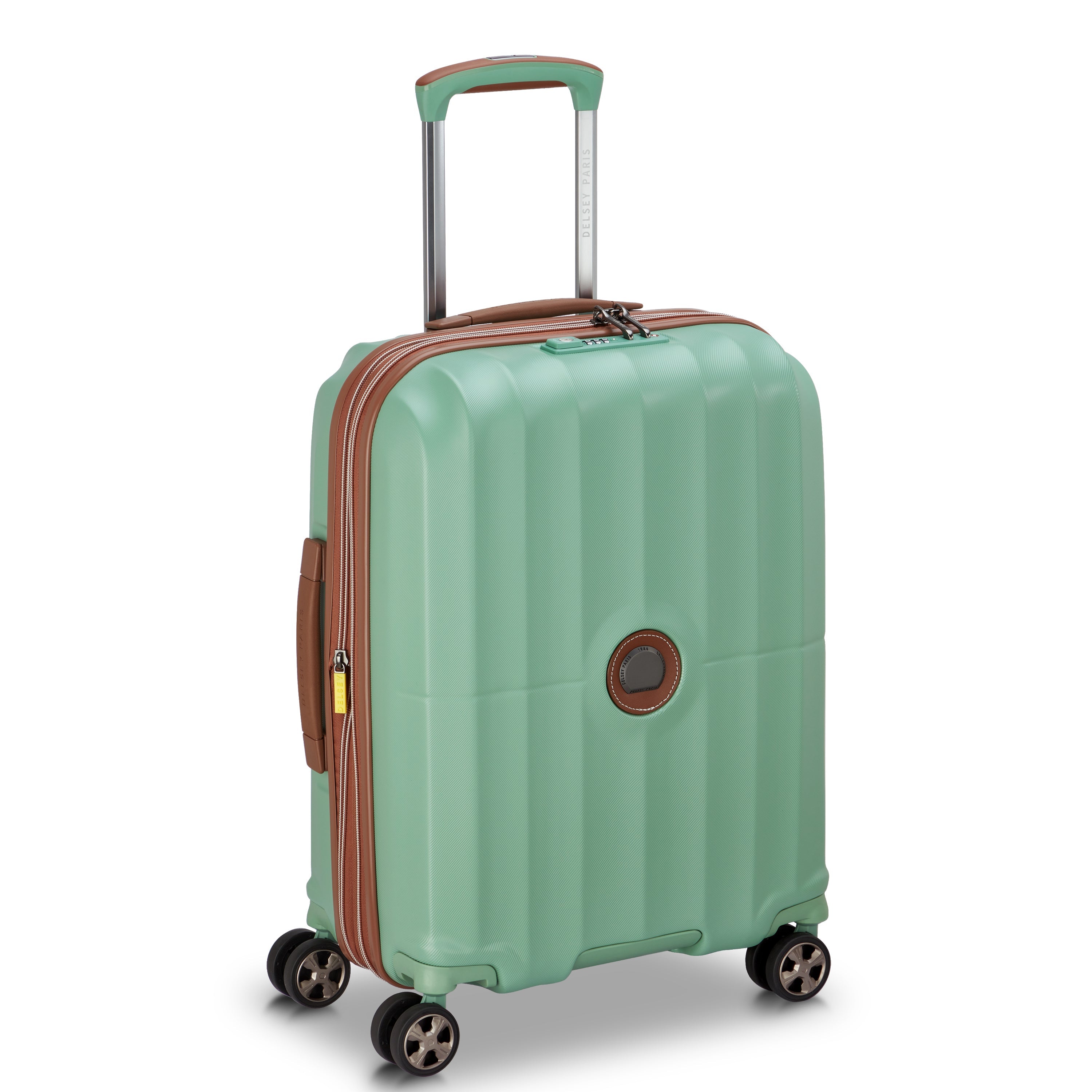 delsey-carrousel-2-kabinenkoffer-55-cm-salbeigr-n-erweiterbar-2 image 2
