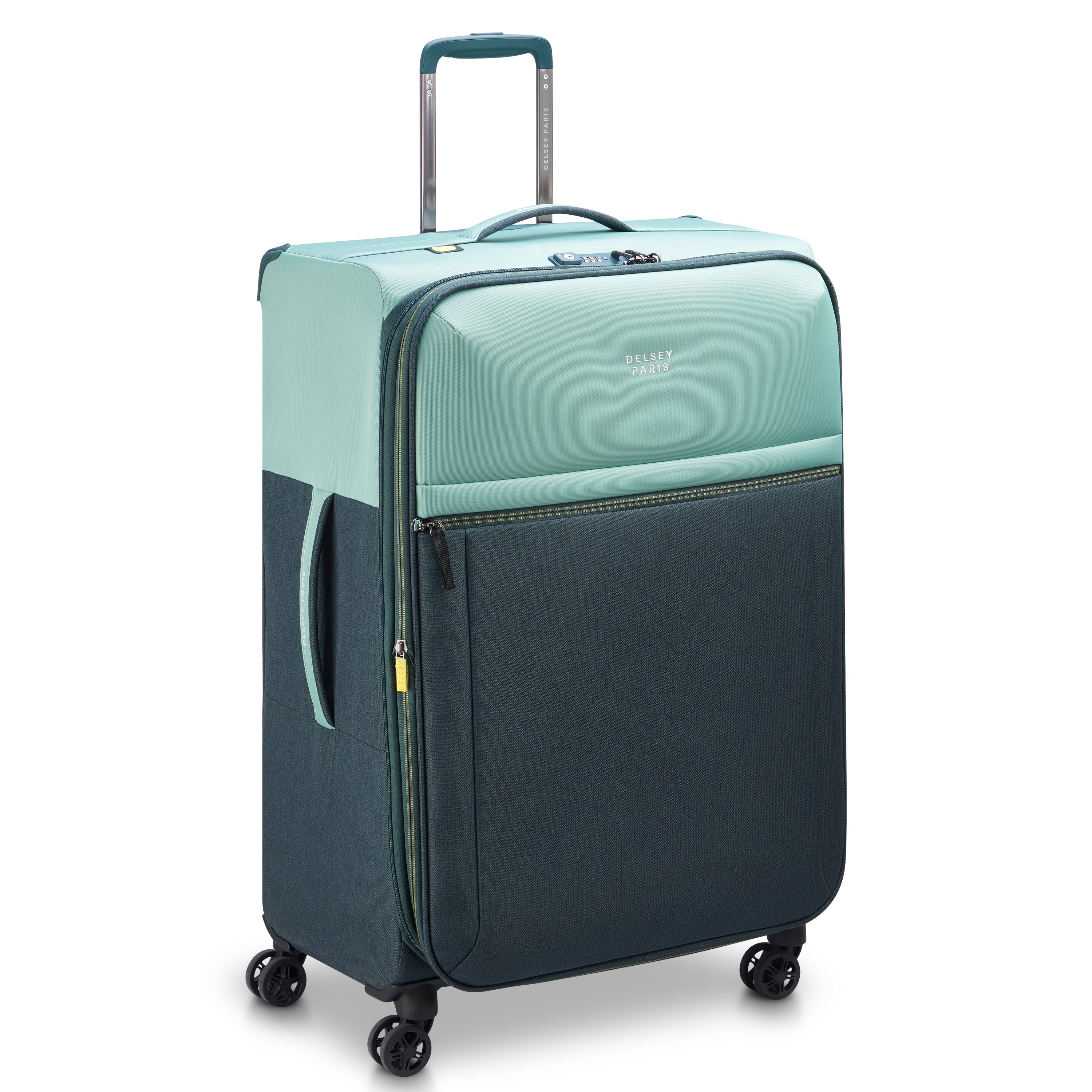 delsey-brochant-3-gro-koffer-78-cm-gr-n-erweiterbar image 2