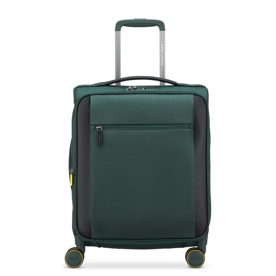 delsey-montmartre-3-kabinenkoffer-55-cm-erweiterbar-gr-n image 1