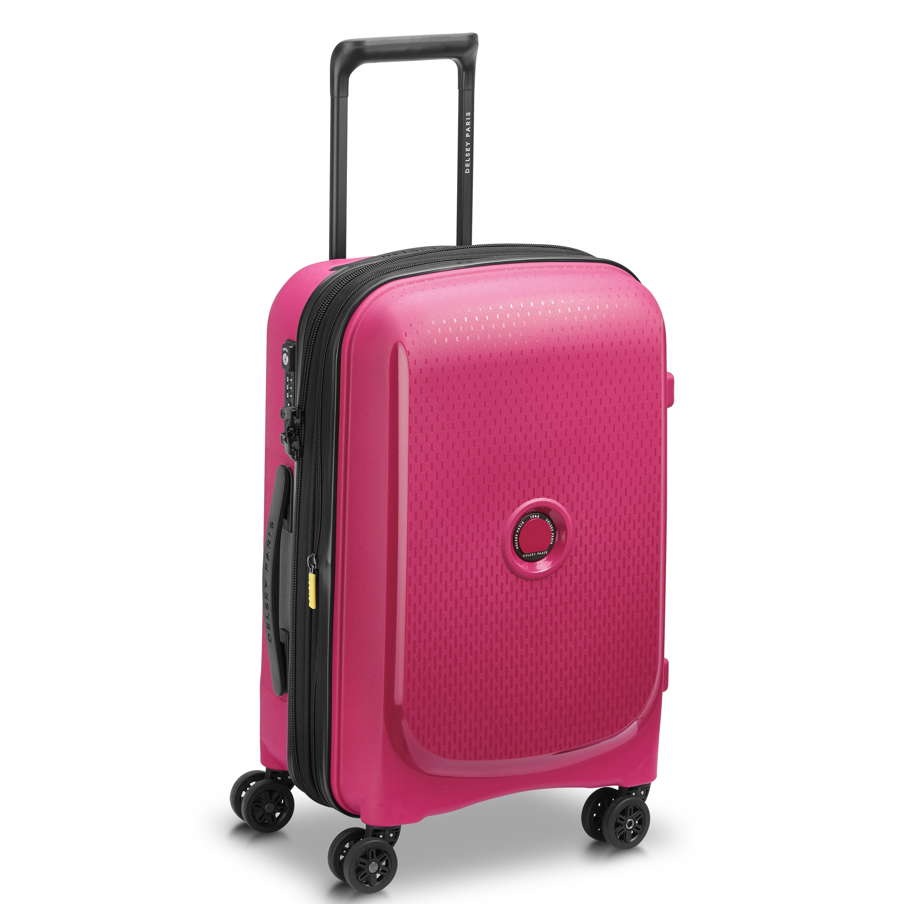 delsey-belmont-plus-kabinenkoffer-55cm-raspberry-eco image 2