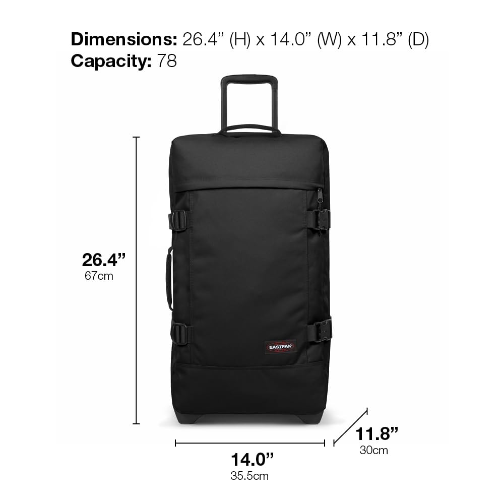eastpak-tranverz-m-koffer-78-l-black-denim-tsa image 5