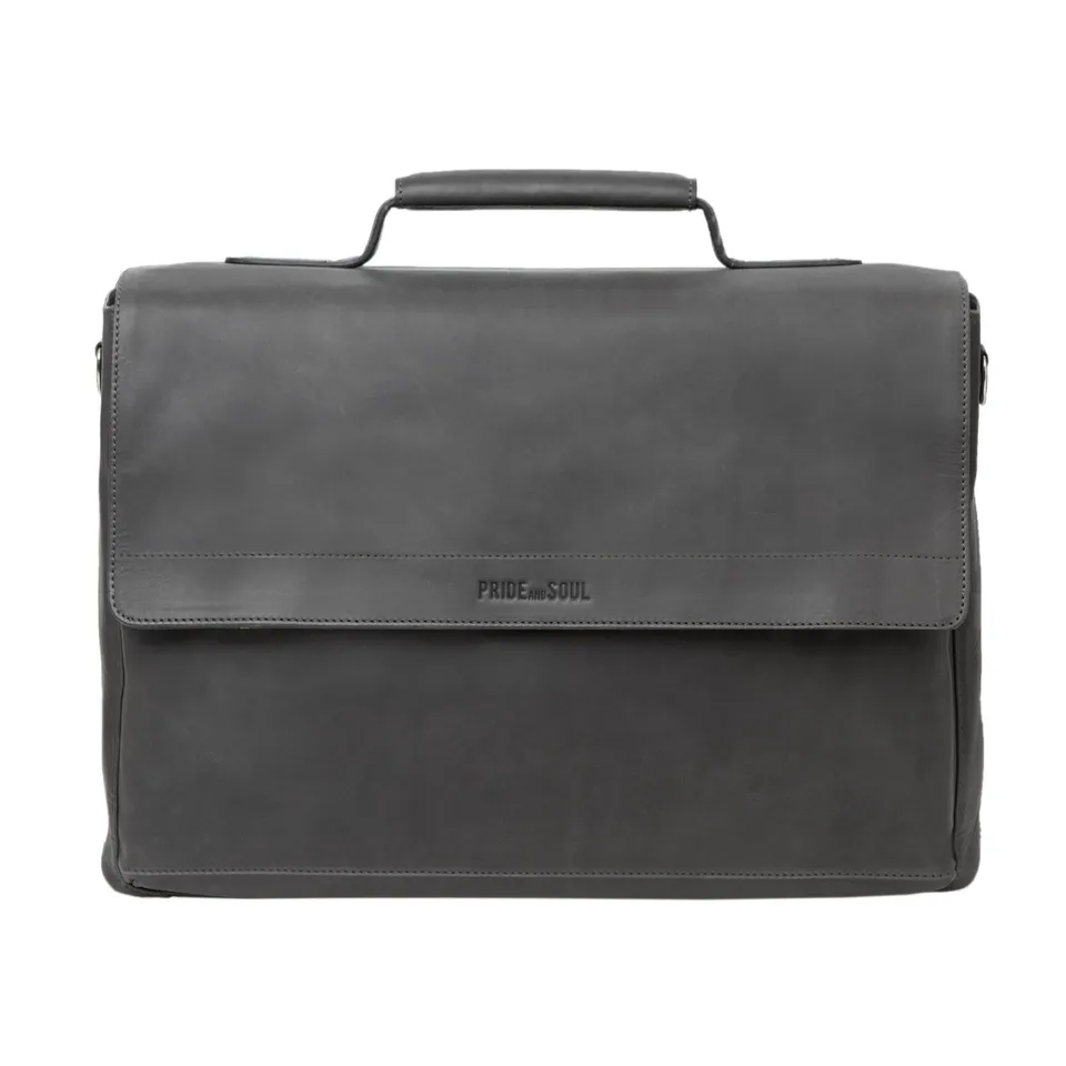 alumaxx-percent-laptoptasche-grau-leder-15-zoll image 1