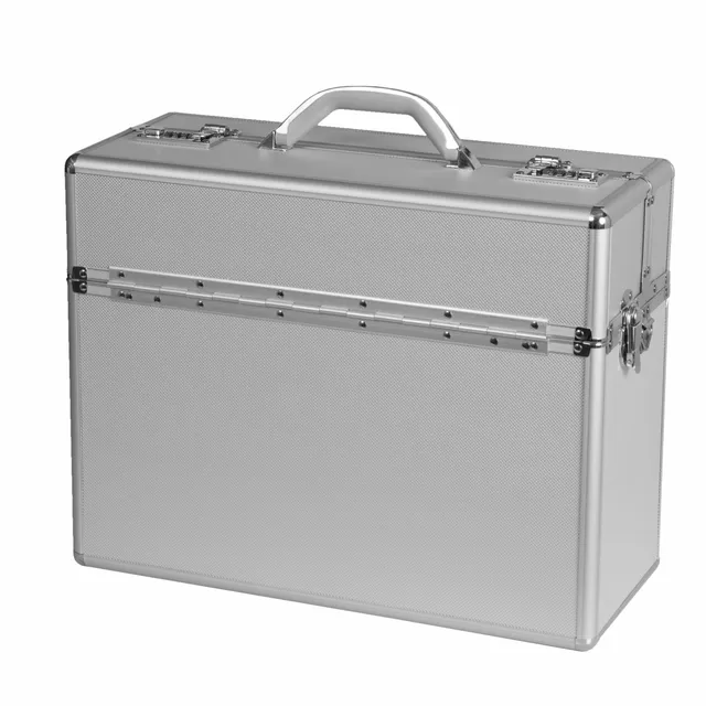 alumaxx-alpha-pilotenkoffer-aluminium-silber-mit-zahlenschloss image 1