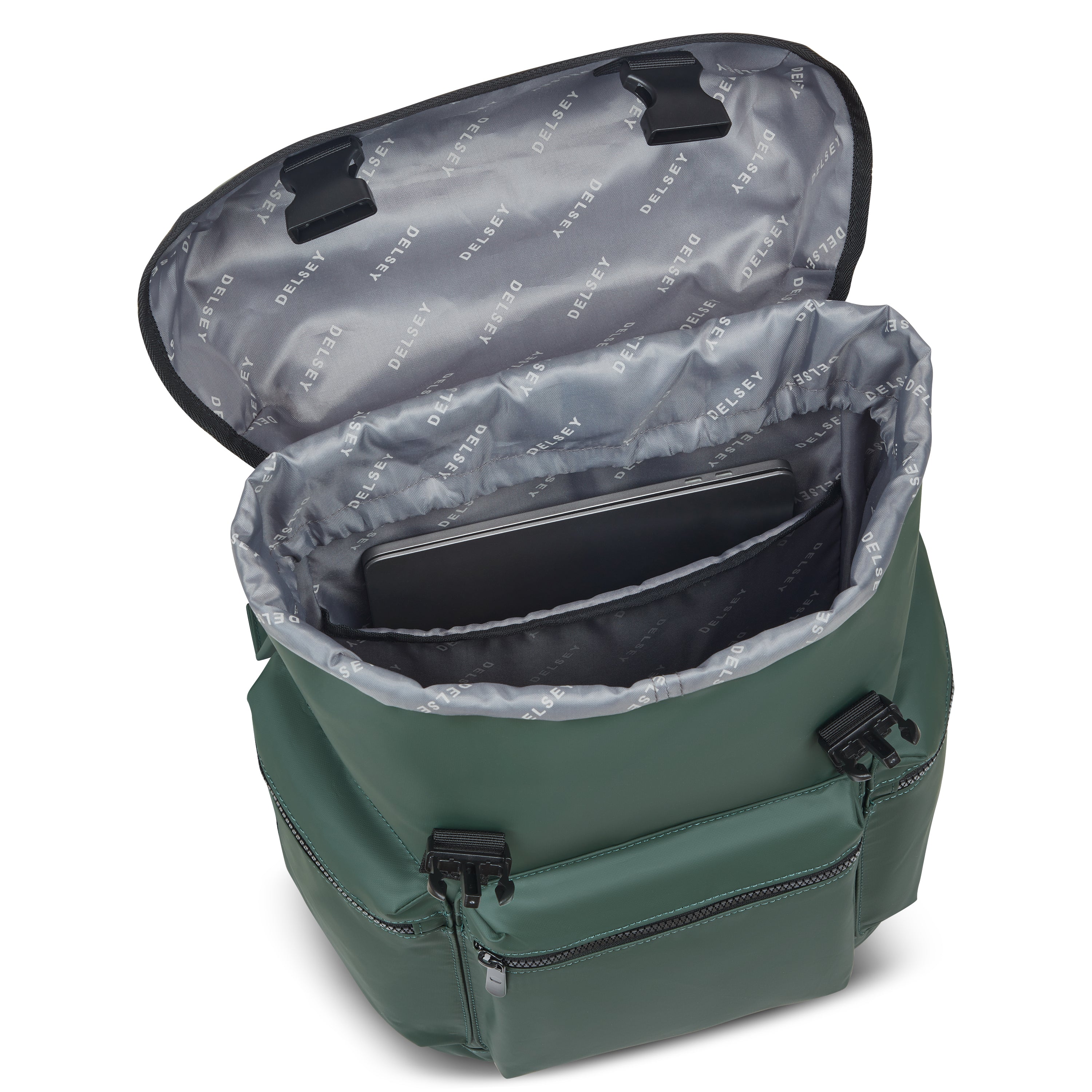 delsey-maubert-2-0-element-2-0-rucksack-27l-gr-n-laptop image 6