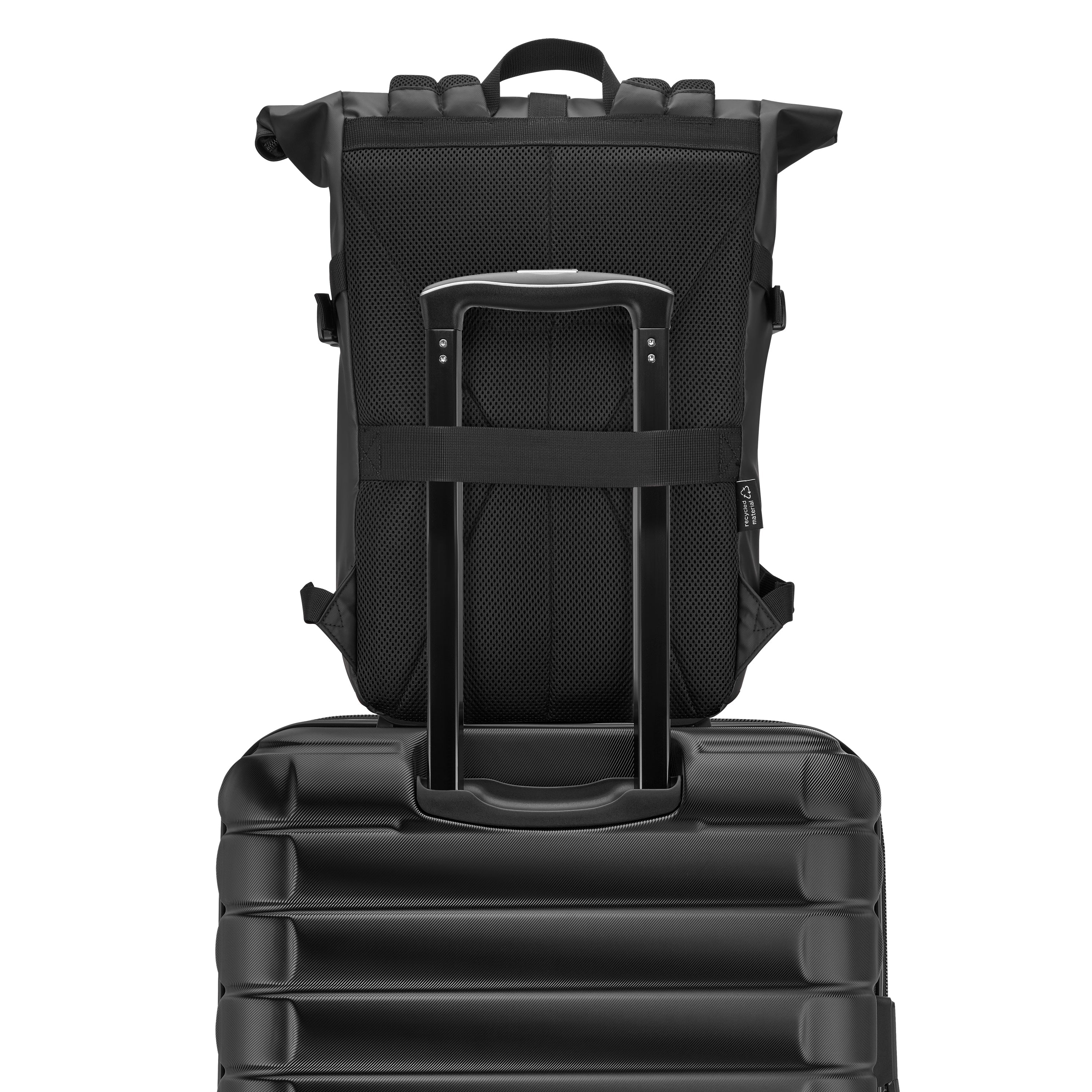 delsey-paris-element-2-0-rucksack-32l-schwarz-roll-top-laptop image 7